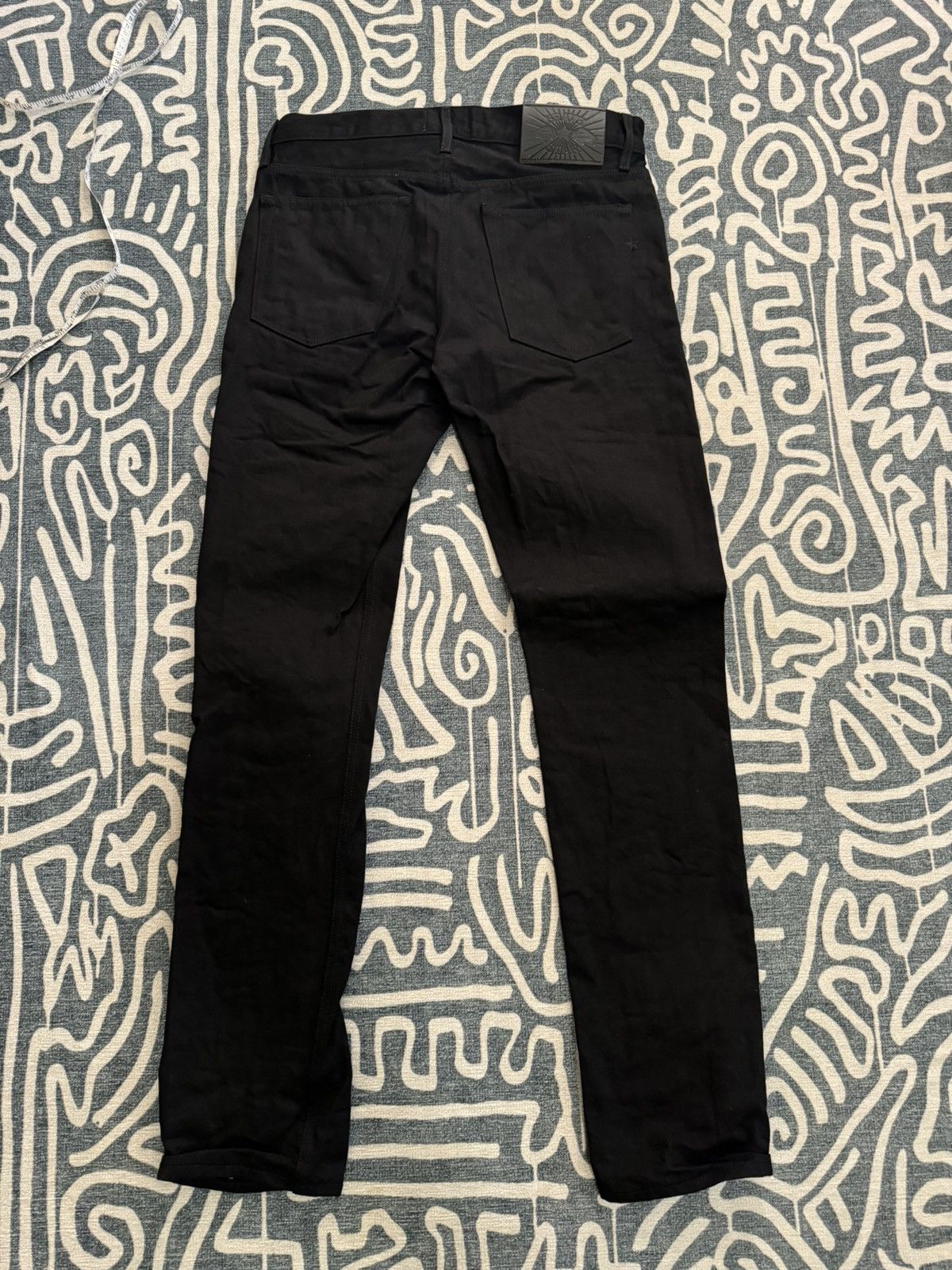 Brave Star Selvage Brave Star Selvage- Slim Taper 13.5oz Double Black Size US 33 - 3 Thumbnail