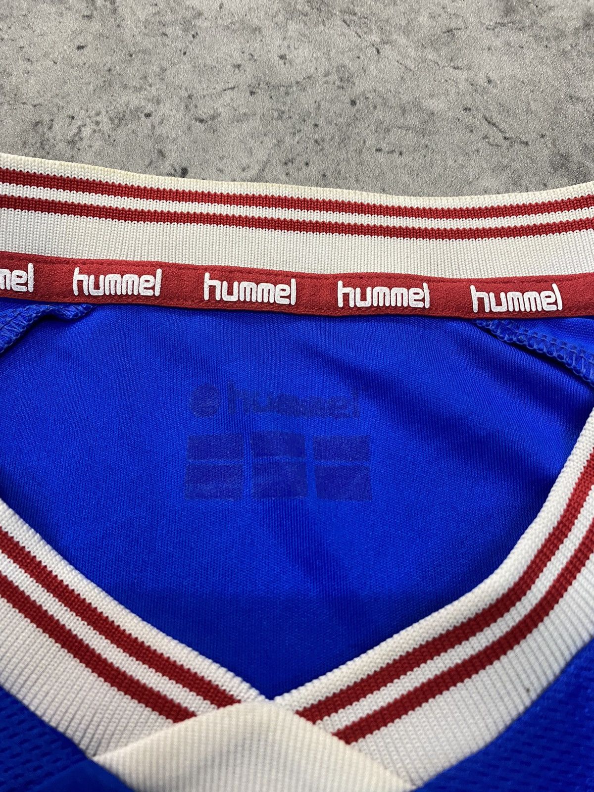 Hummel HUMMEL RANGERS Home Soccer Shirt Jersey 2018/2019 size L Size US L / EU 52-54 / 3 - 5 Thumbnail