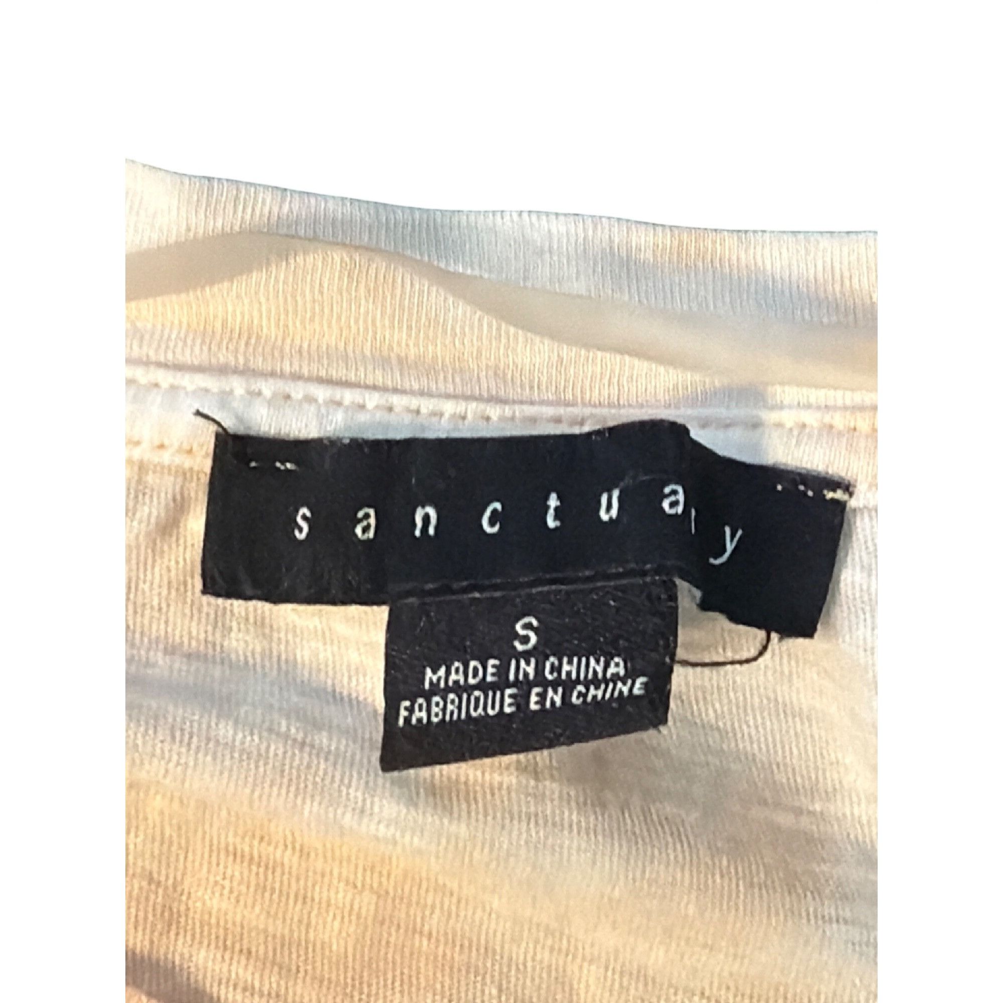 Sanctuary 2 Sanctuary Short Sleeve T Shirts Front Tie Coral Peach Tie Size S / US 4 / IT 40 - 6 Thumbnail