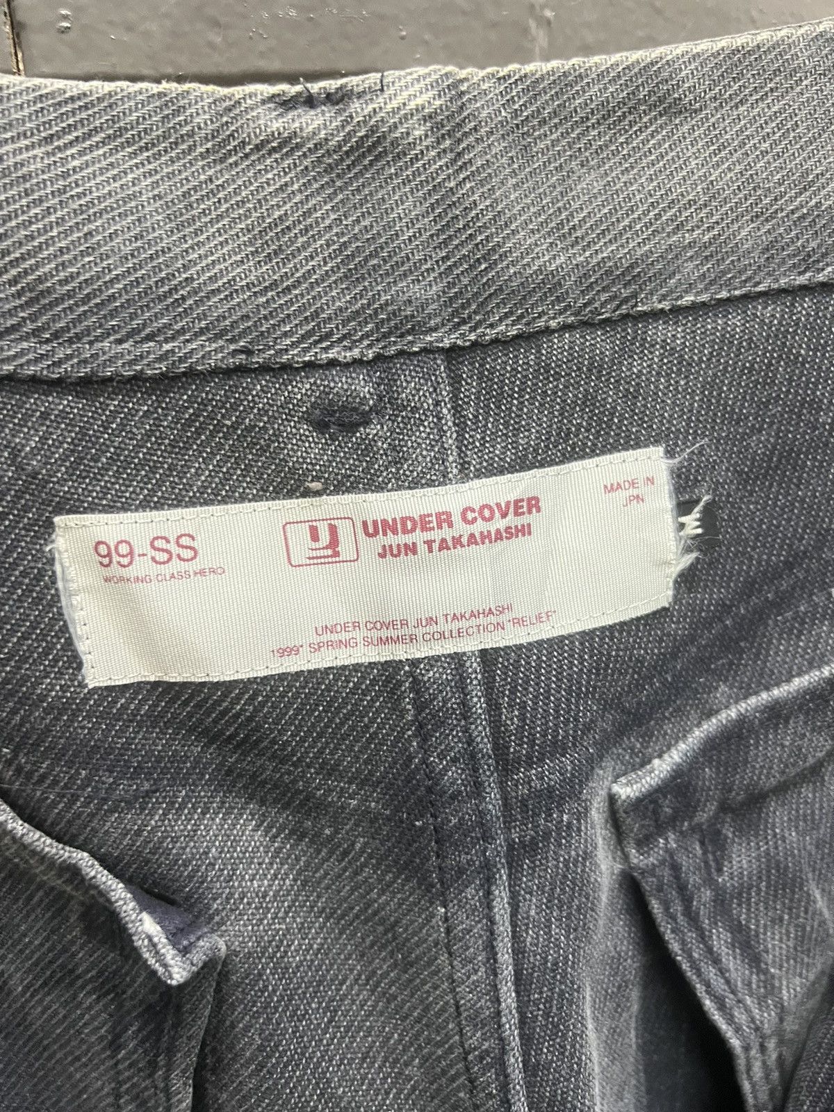 Jun Takahashi 99-SS UNDERCOVER JUN TAKAHASHI COLLECTION RELIEF PANTS Size US 32 / EU 48 - 6 Thumbnail