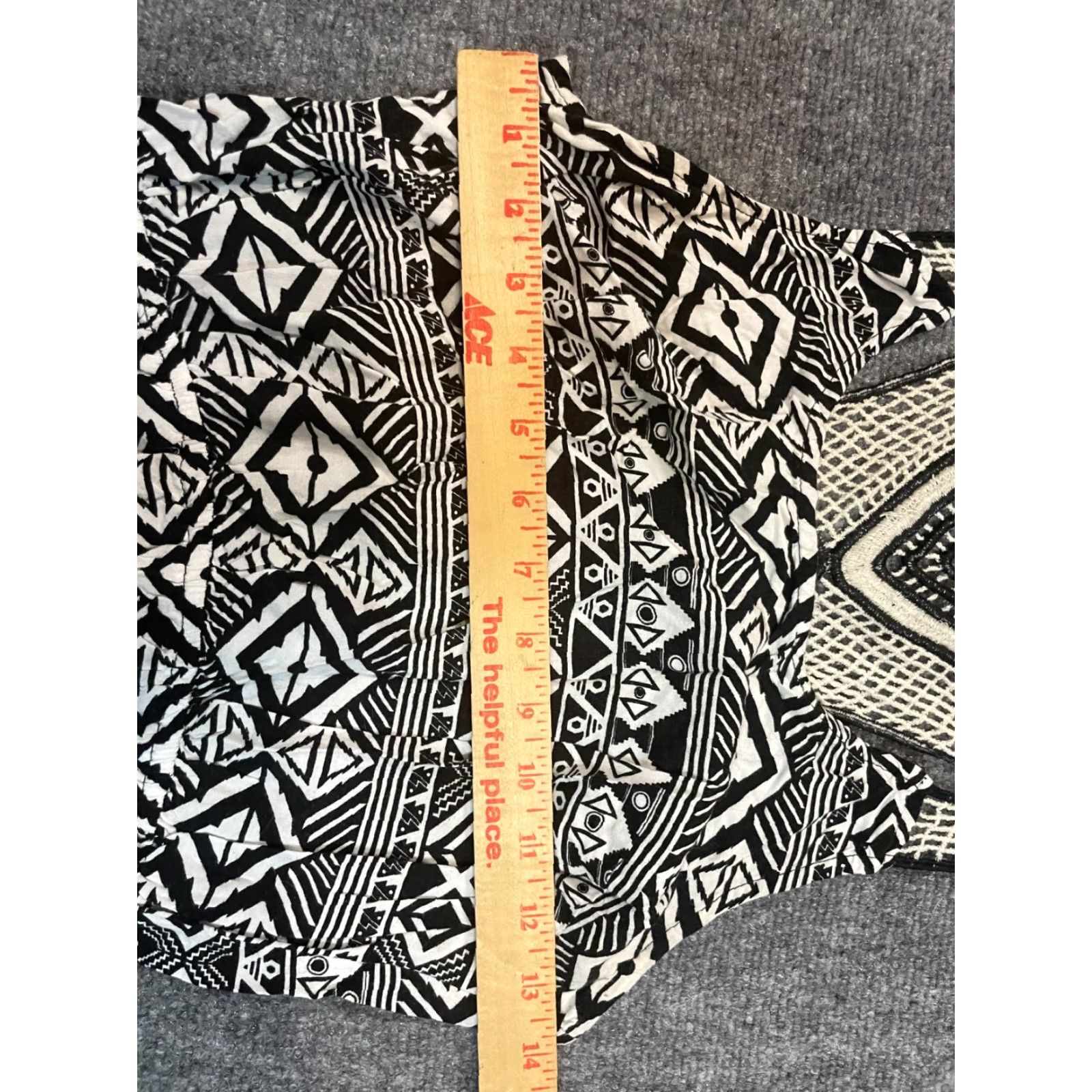 Vintage No Boundaries Dress Womens Medium M Black & White Rayon 52" Long Maxi Sleeveless Casual Party/Cocktail Travel 52" Long Womens M Black & White Rayon Size M / US 6-8 / IT 42-44 - 4 Thumbnail