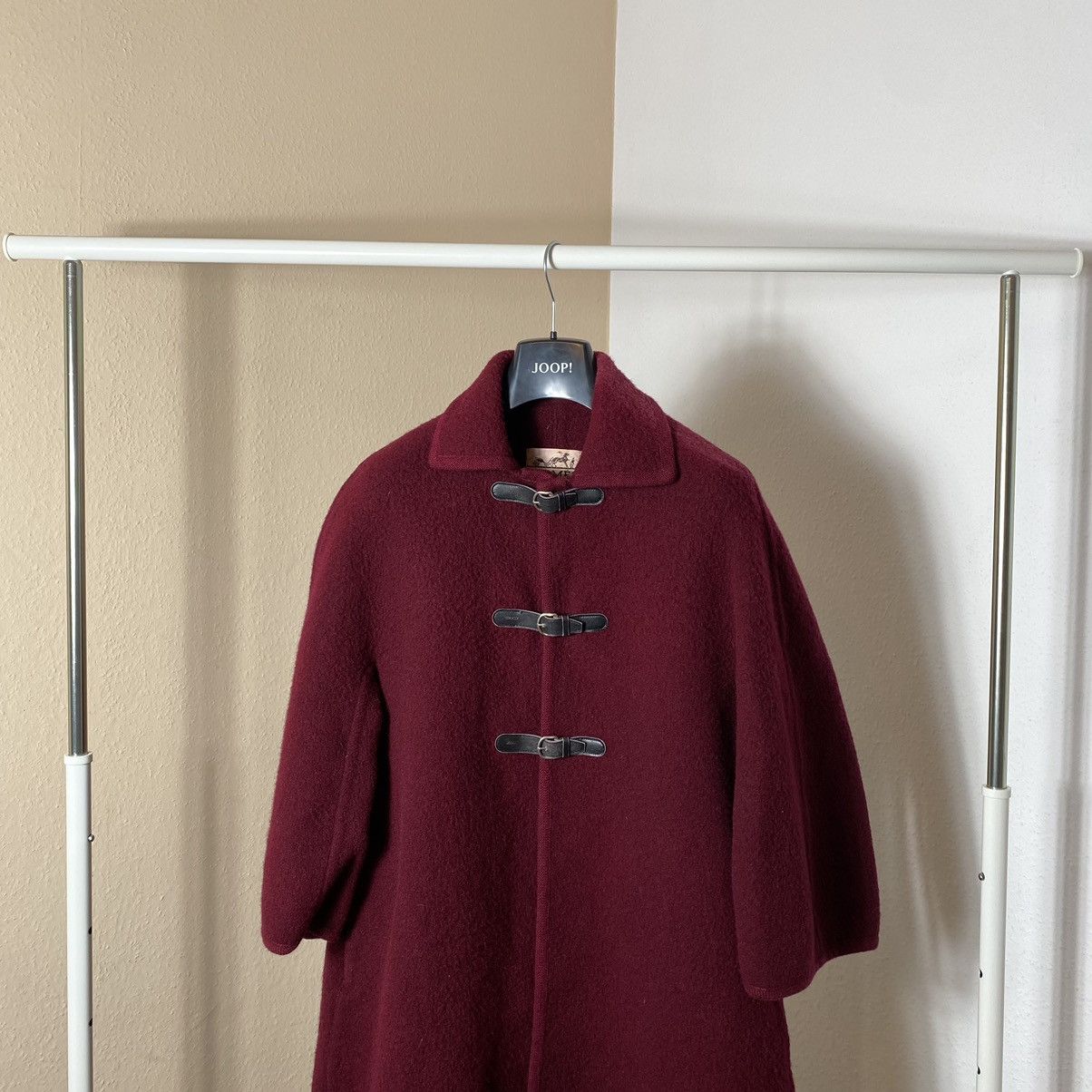 Hermes Vintage 70s wool coat Hermes Women’s Archive Size M / US 6-8 / IT 42-44 - 2 Thumbnail