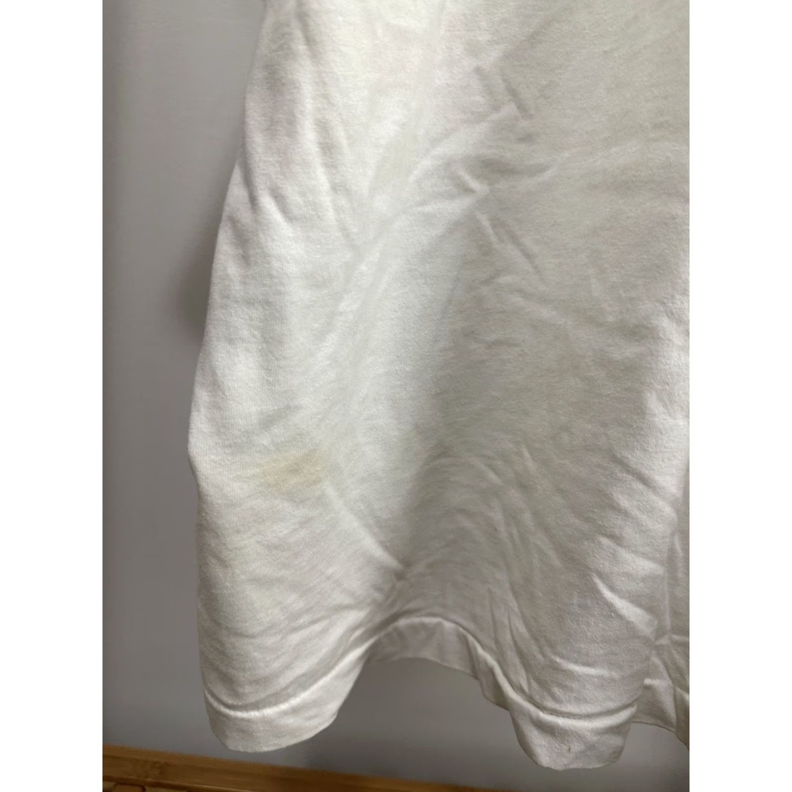 Fruit Of The Loom VTG 90s Romeo Gigli Italian High Run Way Luxury Fashion Perfume Italy T-Shirt XL White Mens Short Sleeve Art Quiet Luxury Single Stitch Rare Runway Size US XL / EU 56 / 4 - 8 Thumbnail