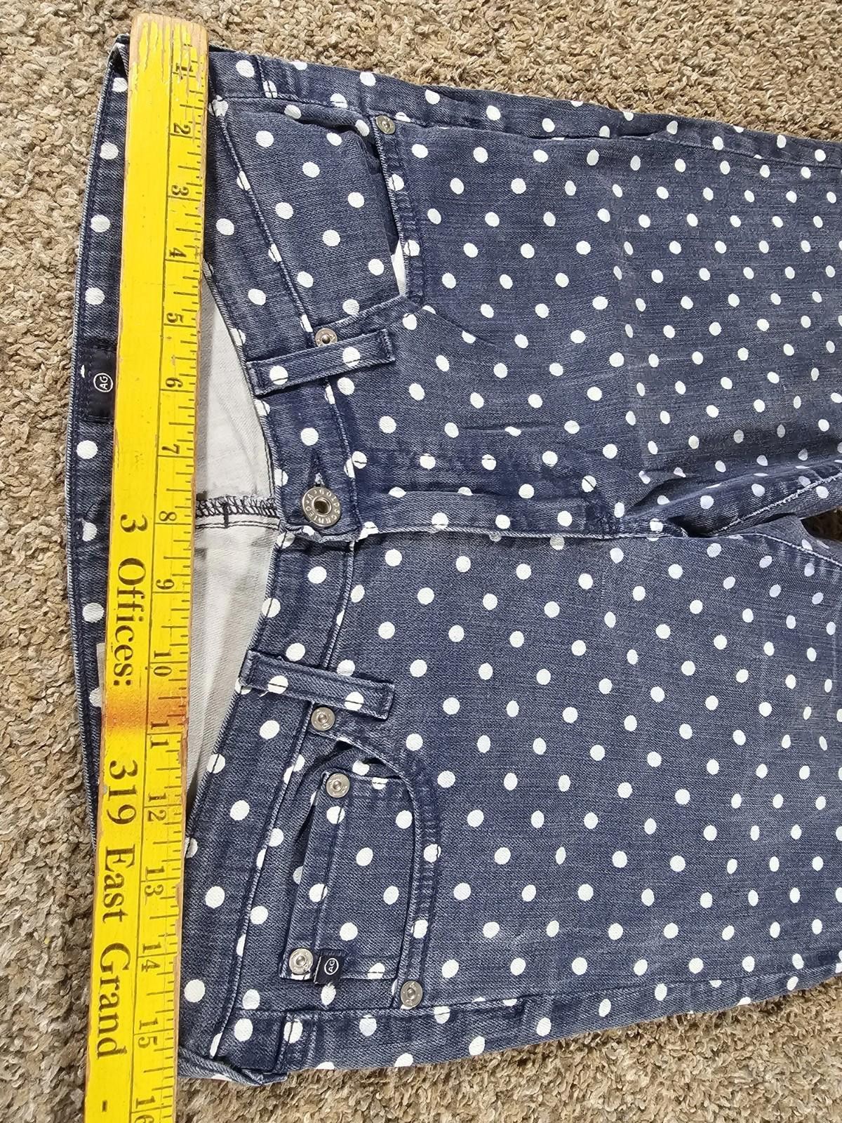 AG Adriano Goldschmied AG Adriano Goldschmied Stevie Ankle Slim Straight Jeans Size 30" / US 8 / IT 44 - 4 Thumbnail