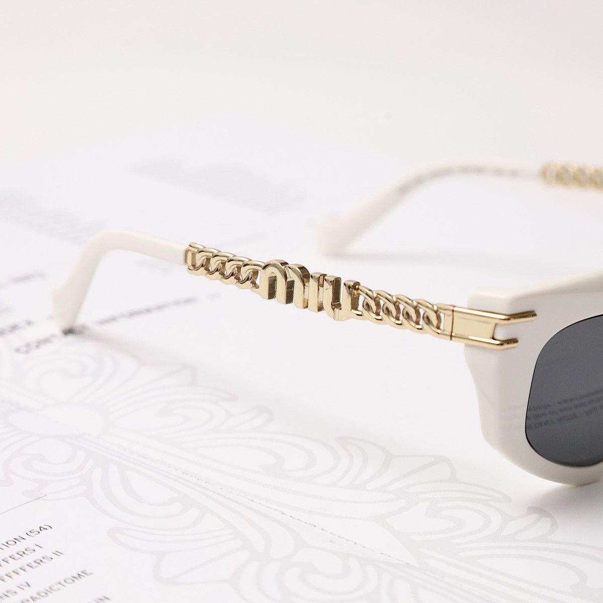 Miu Miu MIU MIU 0MU 12WS SUNGLASSES Size ONE SIZE - 3 Thumbnail