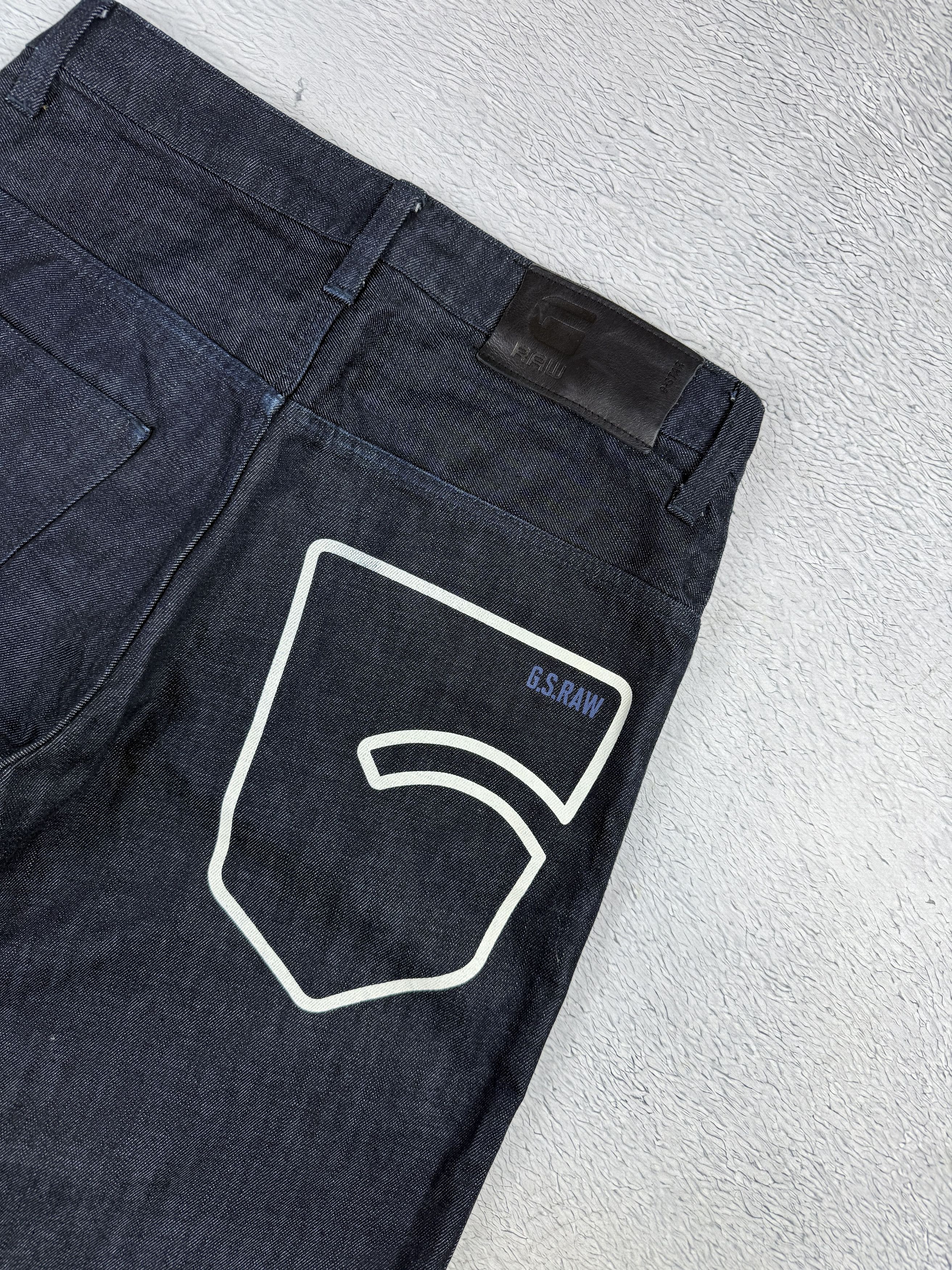 G-Star G-Star Raw Denim Shorts RS Morris Tapered 1/2 Blue Casual Size US 30 / EU 46 - 2 Thumbnail