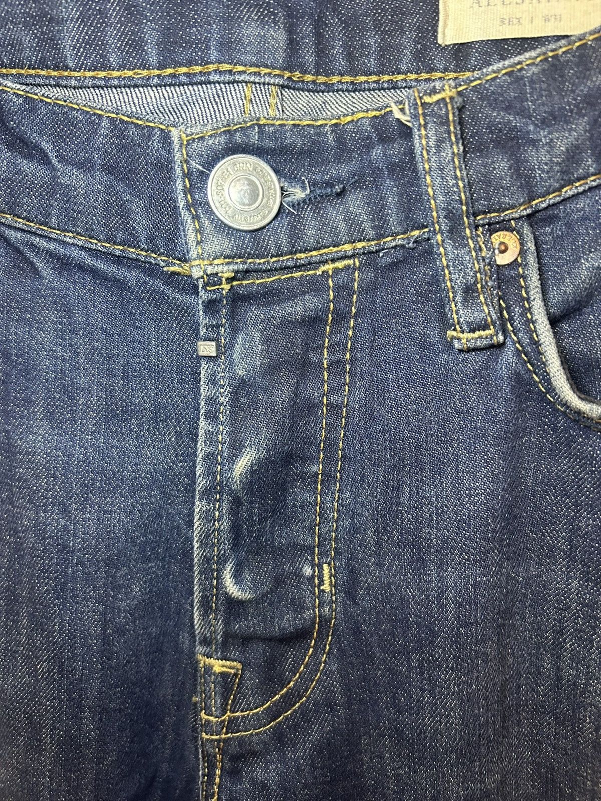 Allsaints All Saints faded blue jeans Size US 31 - 4 Thumbnail