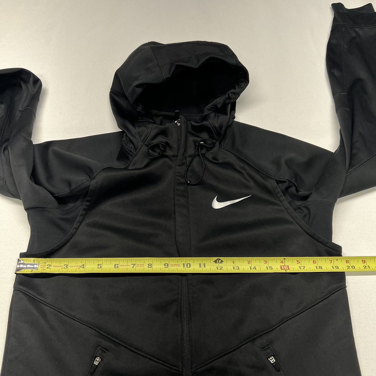 Nike Nike Hoodie Jacket Black Hyper Elite Therma Fit Zip Fleece Size US S / EU 44-46 / 1 - 22 Thumbnail