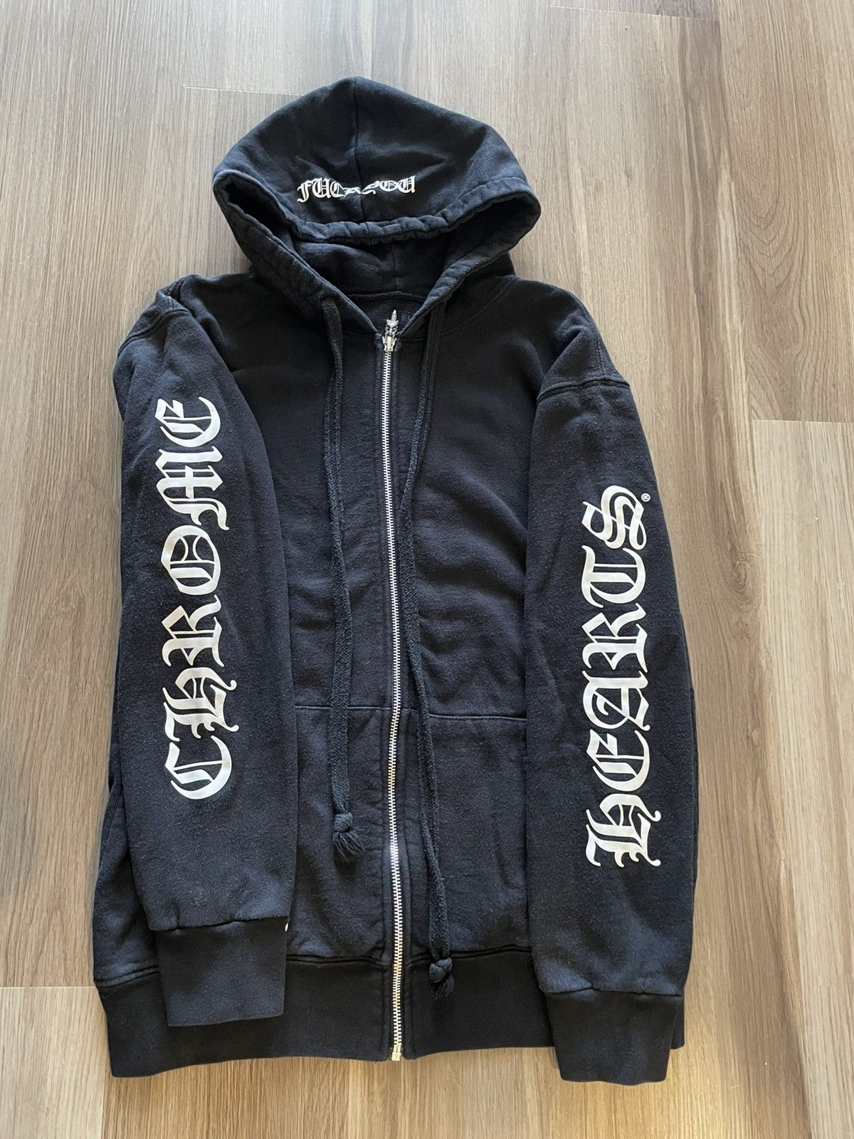 Chrome Hearts Chrome Hearts Thermal Thick, “F U”, Zip Hoodie Size Small Size US S / EU 44-46 / 1 - 6 Thumbnail