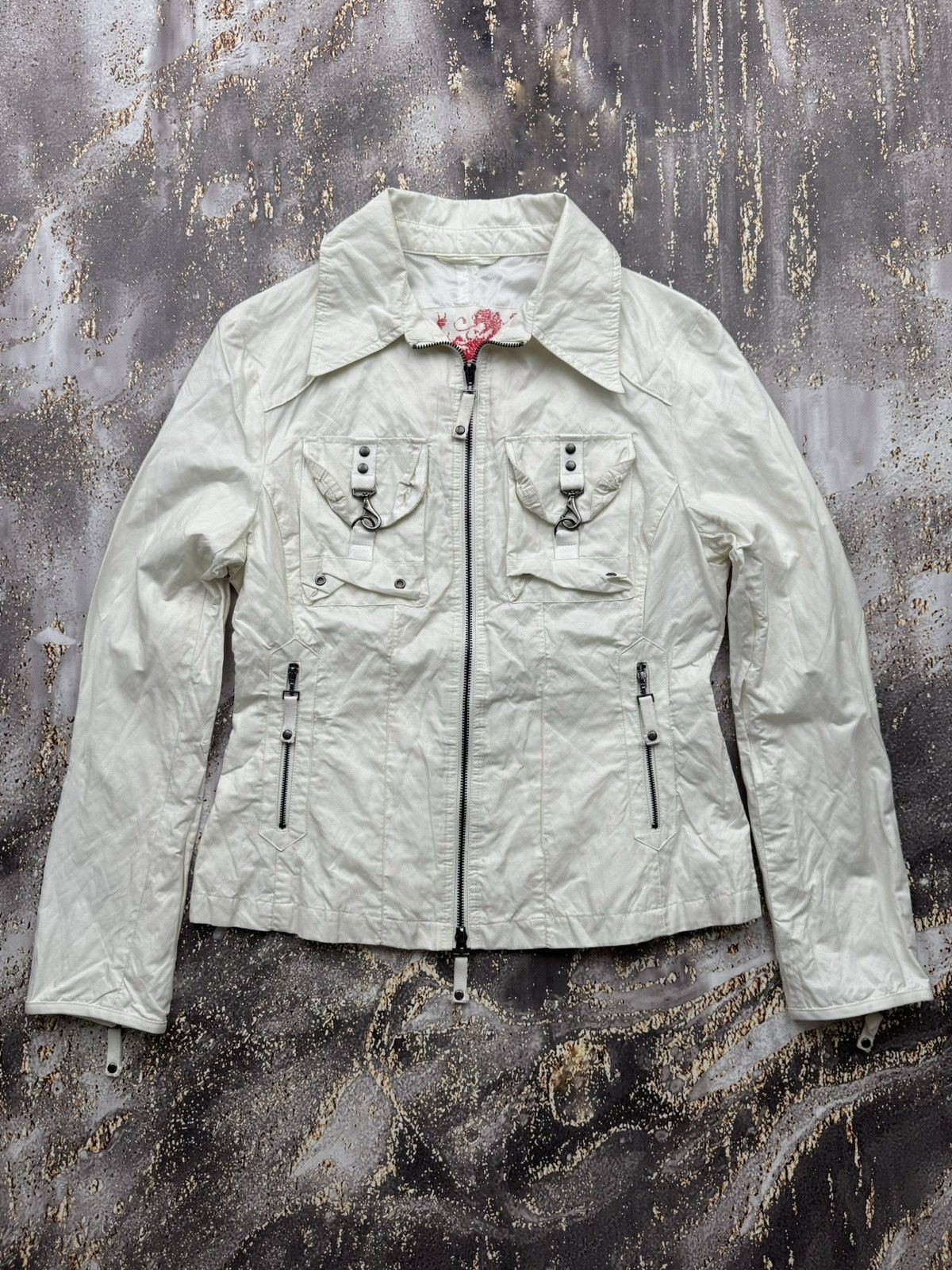 Japanese Brand × Other Vintage Bondage Zipped Jacket Size S / US 4 / IT 40 - 1 Thumbnail