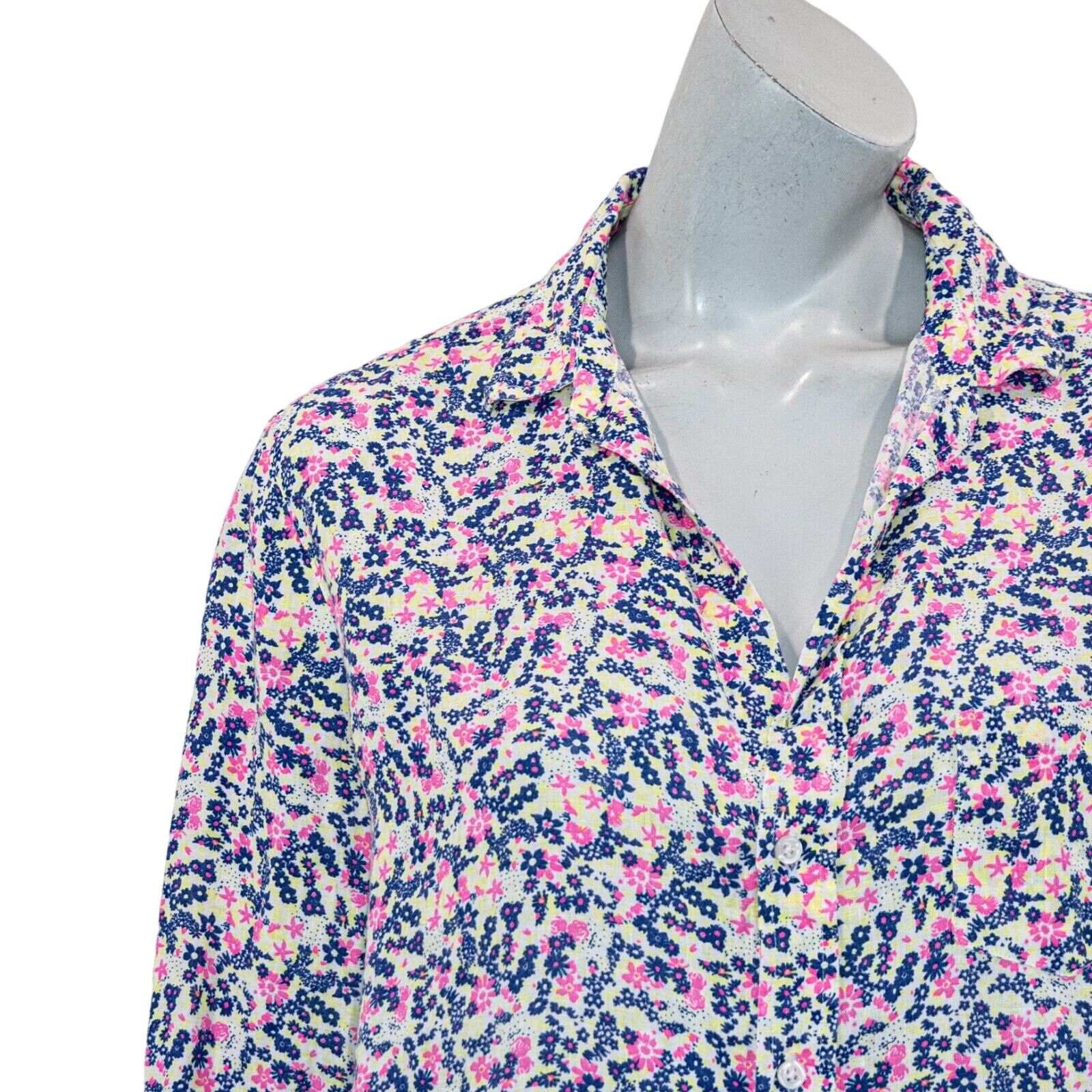 Frank & Eileen Frank & Eileen Linen Button up EILEEN Shirt Floral Small Size S / US 4 / IT 40 - 9 Thumbnail