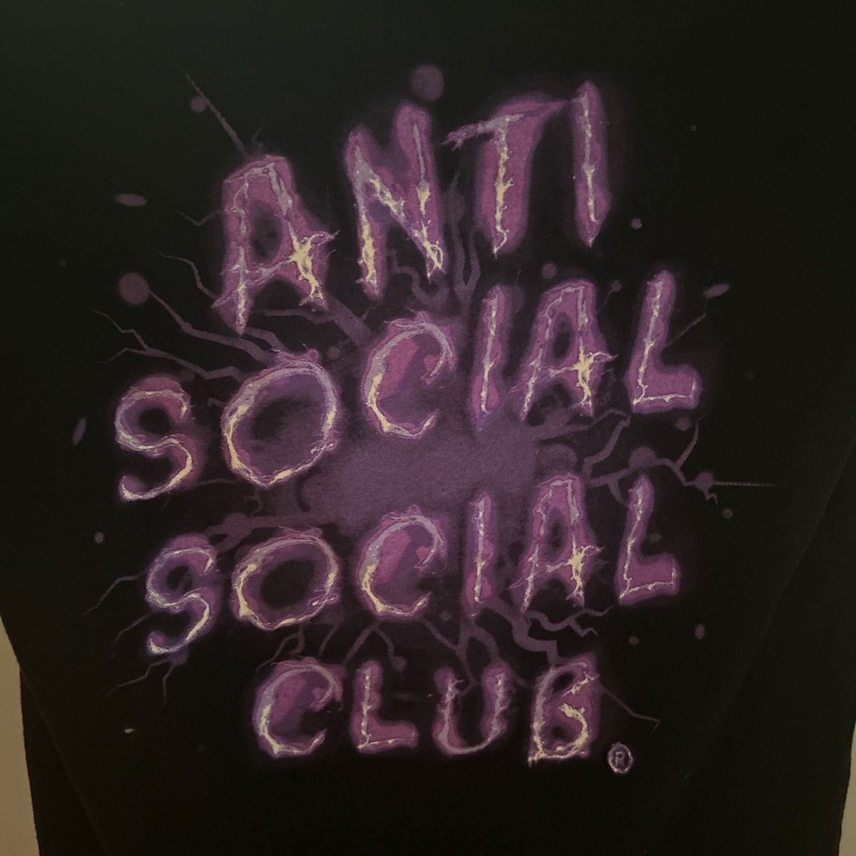 Anti Social Social Club Purple lightning Anti Social Social Club t-shirt Size US S / EU 44-46 / 1 - 3 Thumbnail