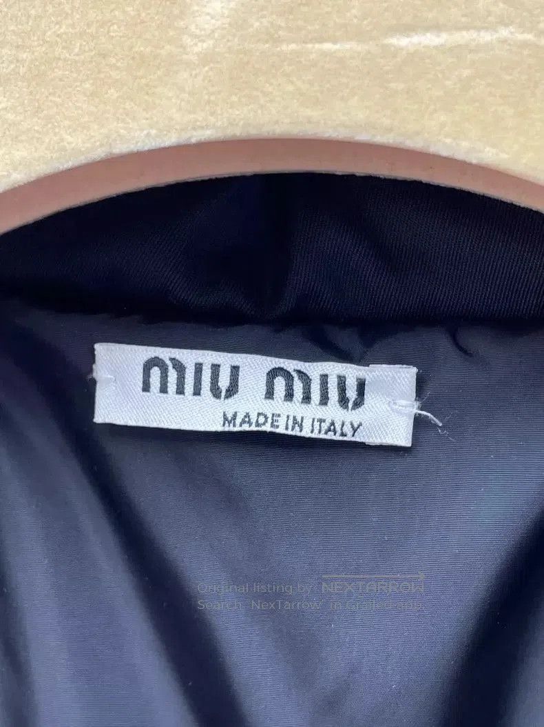 Prada Miumiu Heavy Rhinestone Down Jacket. Size US M / EU 48-50 / 2 - 6 Thumbnail