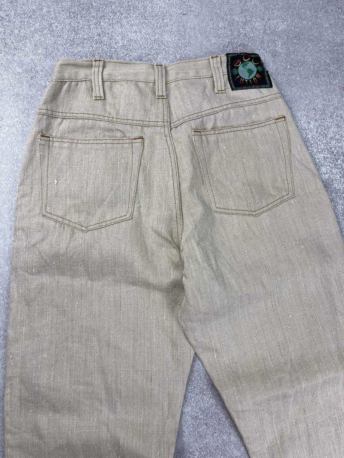 Vintage Vintage Ecolution Cannabis Sativa Rasta Pants Size 29 Size US 29 - 13 Thumbnail