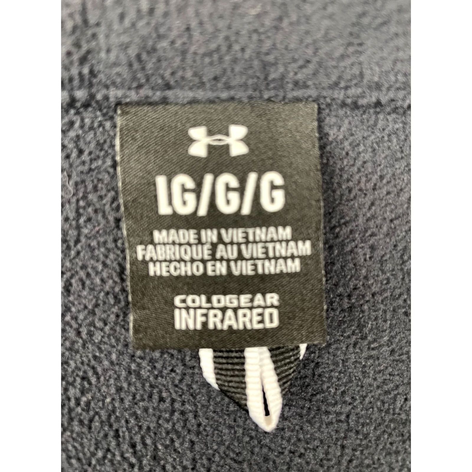 Under Armour Jacket Mens L Black Storm Coldgear Infrared Shield Water Repellent, Men's — image 6 of 6