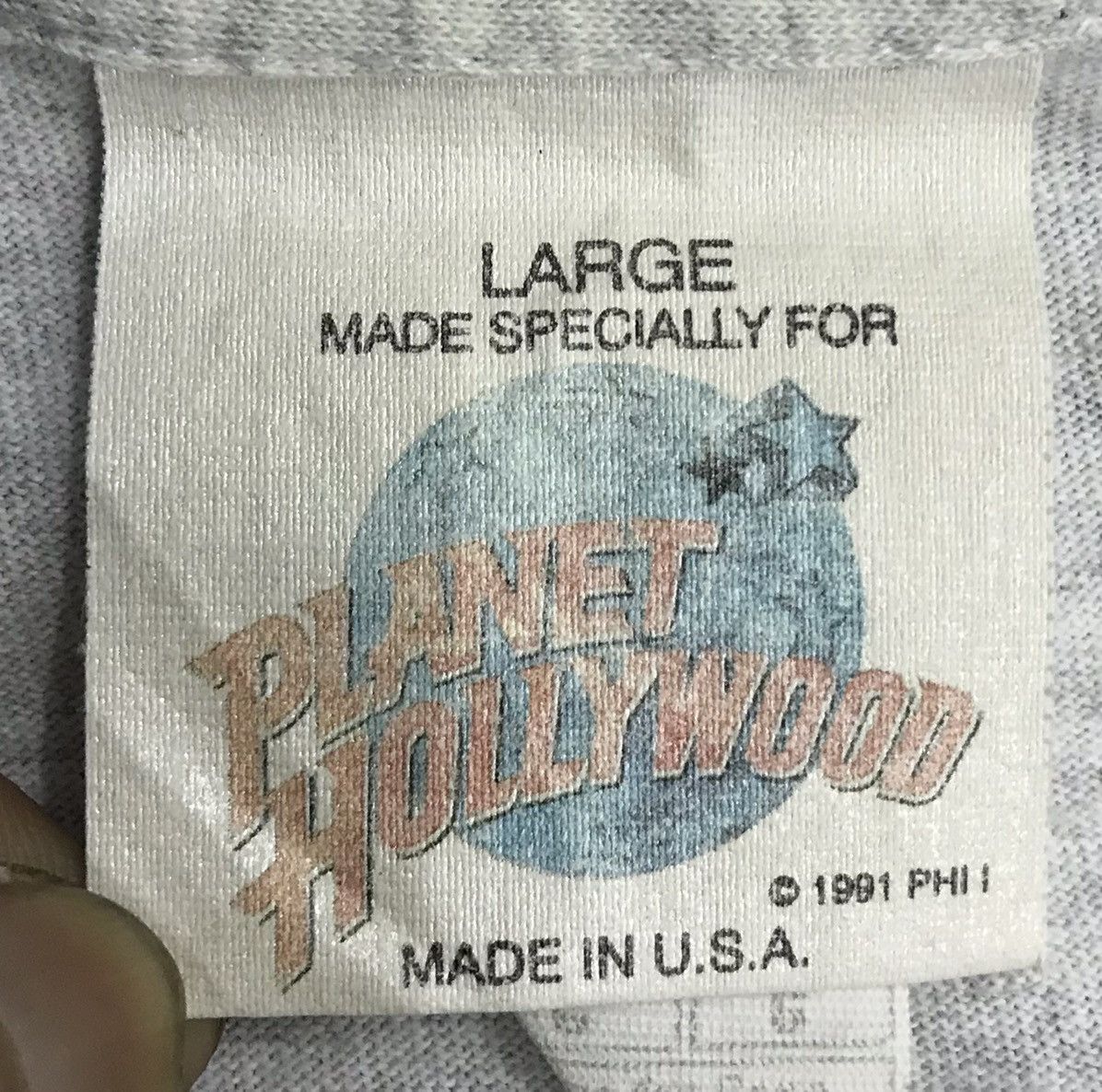 Disney × Planet Hollywood Vintage Planet Hollywood Walt Disney World Made In Usa Shirt Size US L / EU 52-54 / 3 - 6 Thumbnail