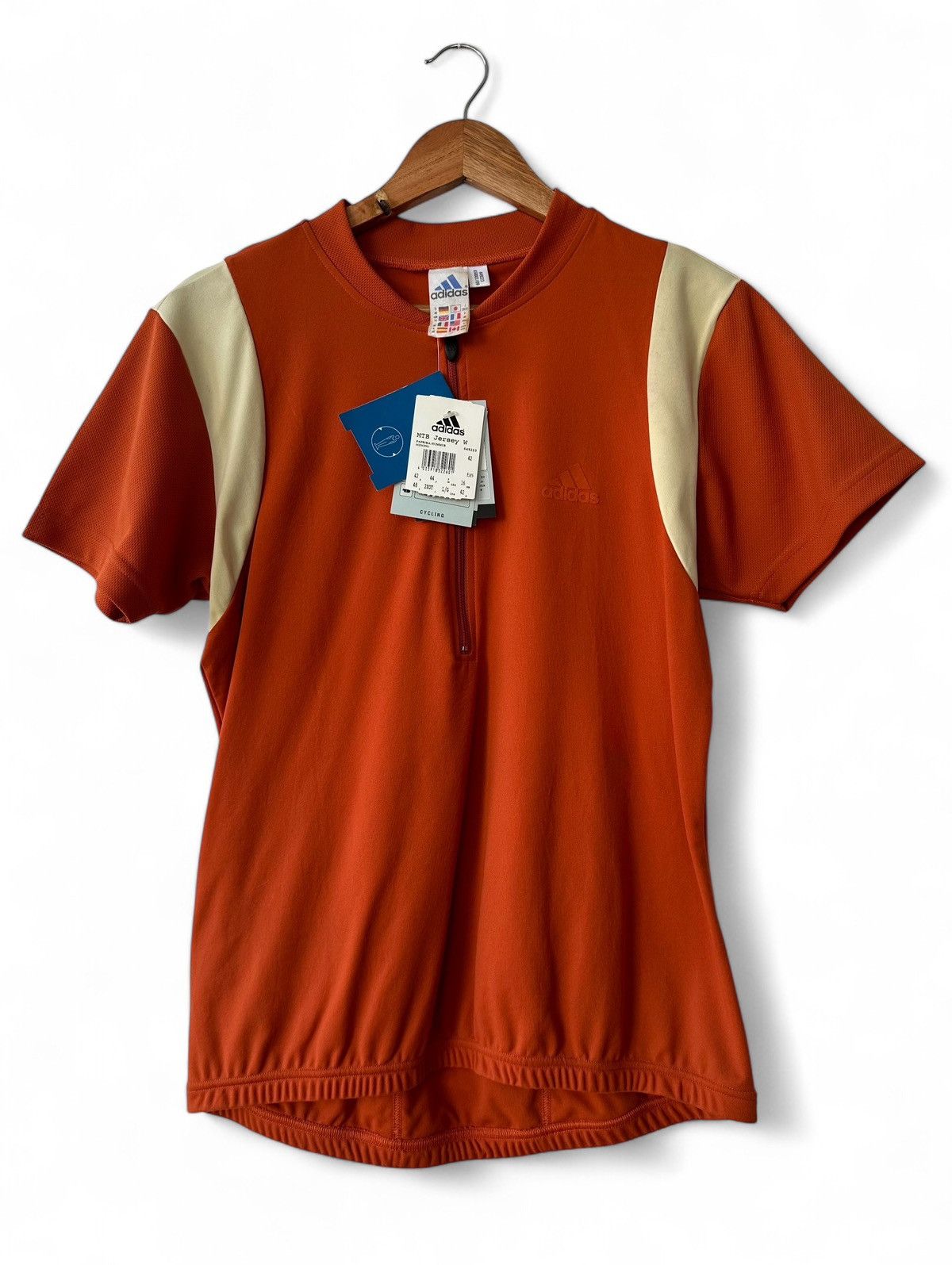 Adidas × Vintage Adidas MTB Cycling Shirt Jersey Women's Size L Size L / US 10 / IT 46 - 1 Thumbnail