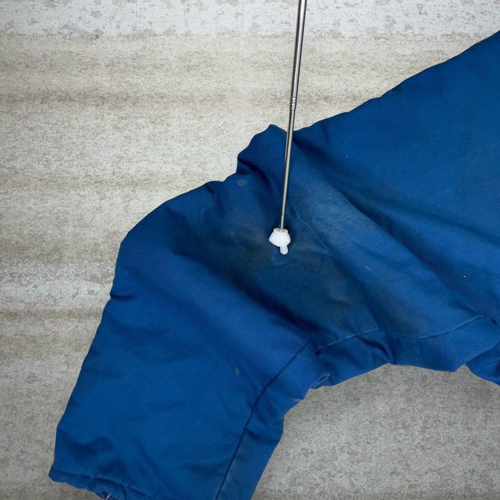 Vintage True Vintage Coveralls 70s Blue Canvas Quilt Lined Zip Up Size US 44 / EU 60 - 5 Thumbnail