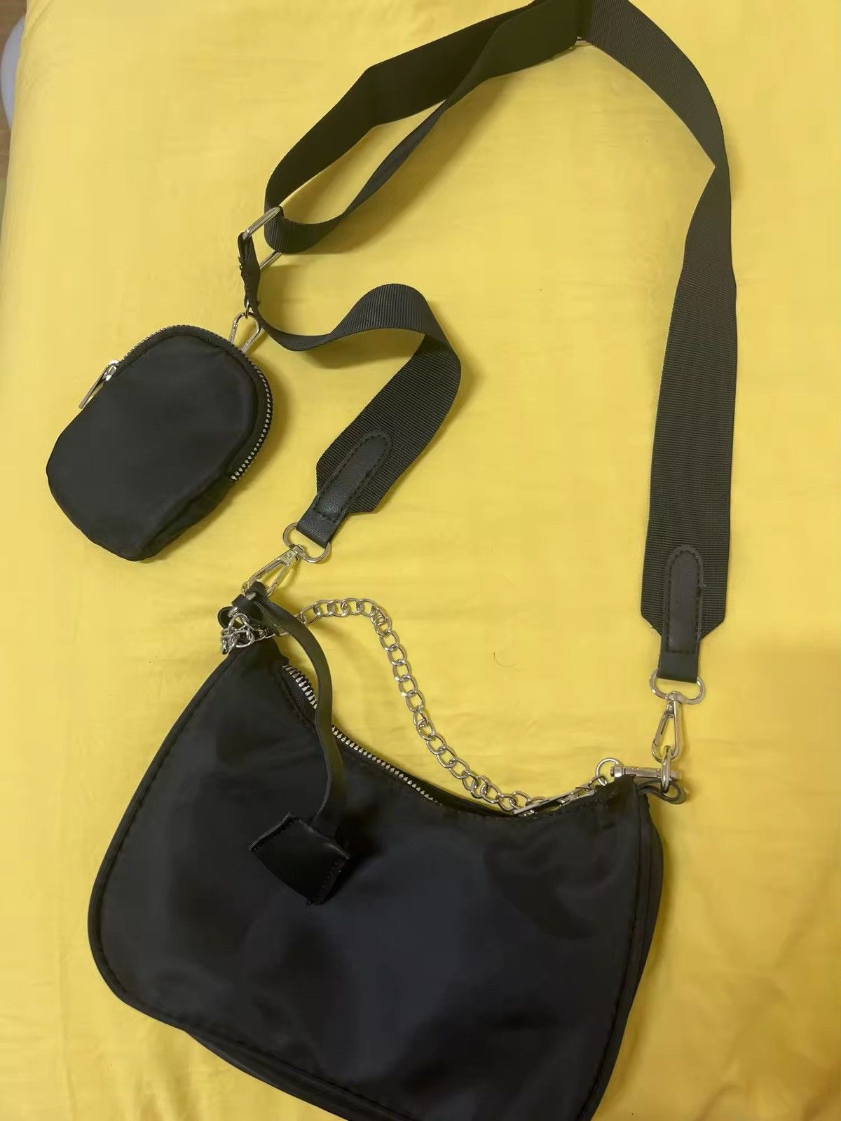Japanese Brand × Vintage Casual Nylon Shoulder Hobo Bags Size ONE SIZE - 9 Thumbnail