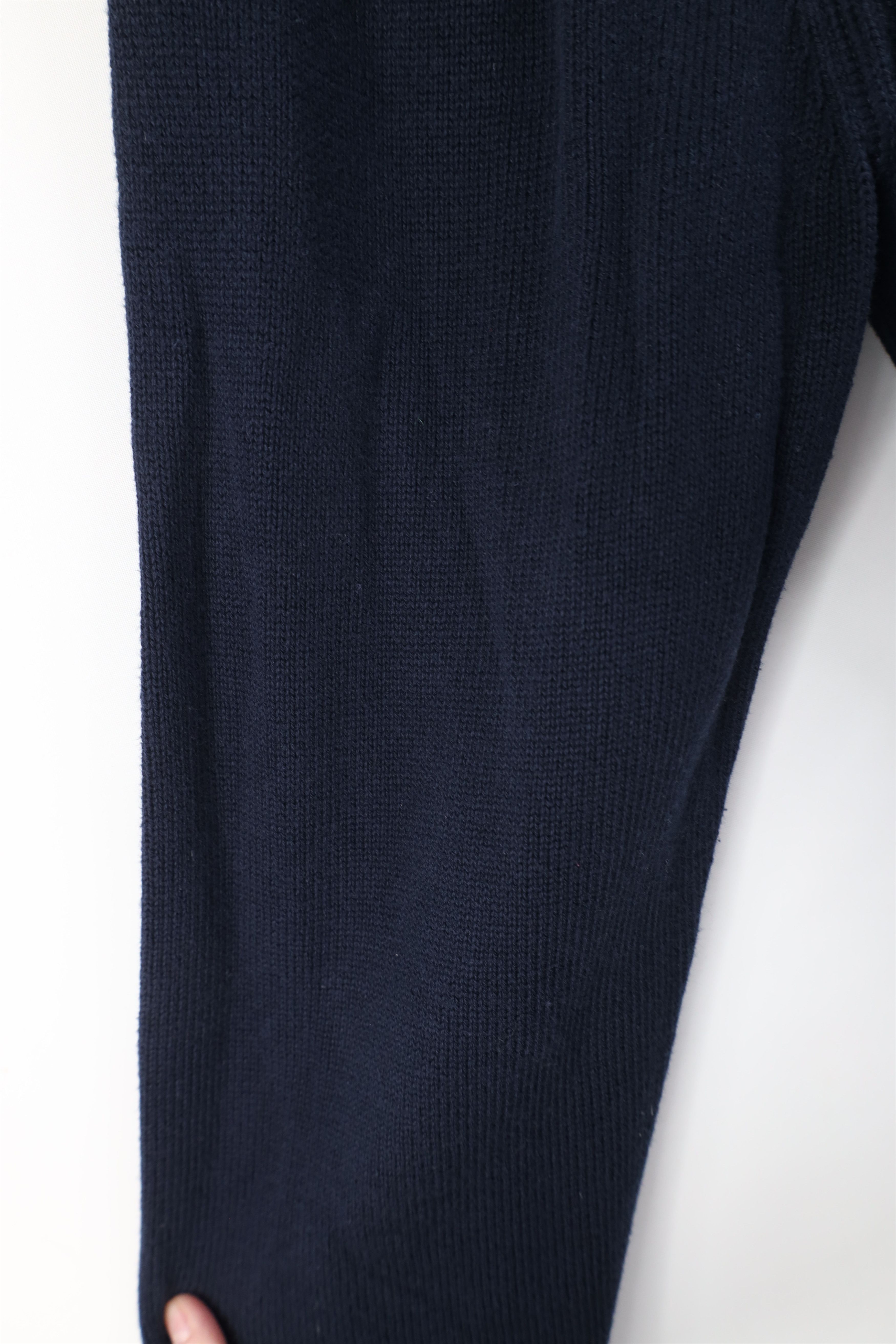 Eddie Bauer Vintage Y2K Eddie Bauer Cotton Knit Henley Sweater Blue Size US L / EU 52-54 / 3 - 6 Thumbnail