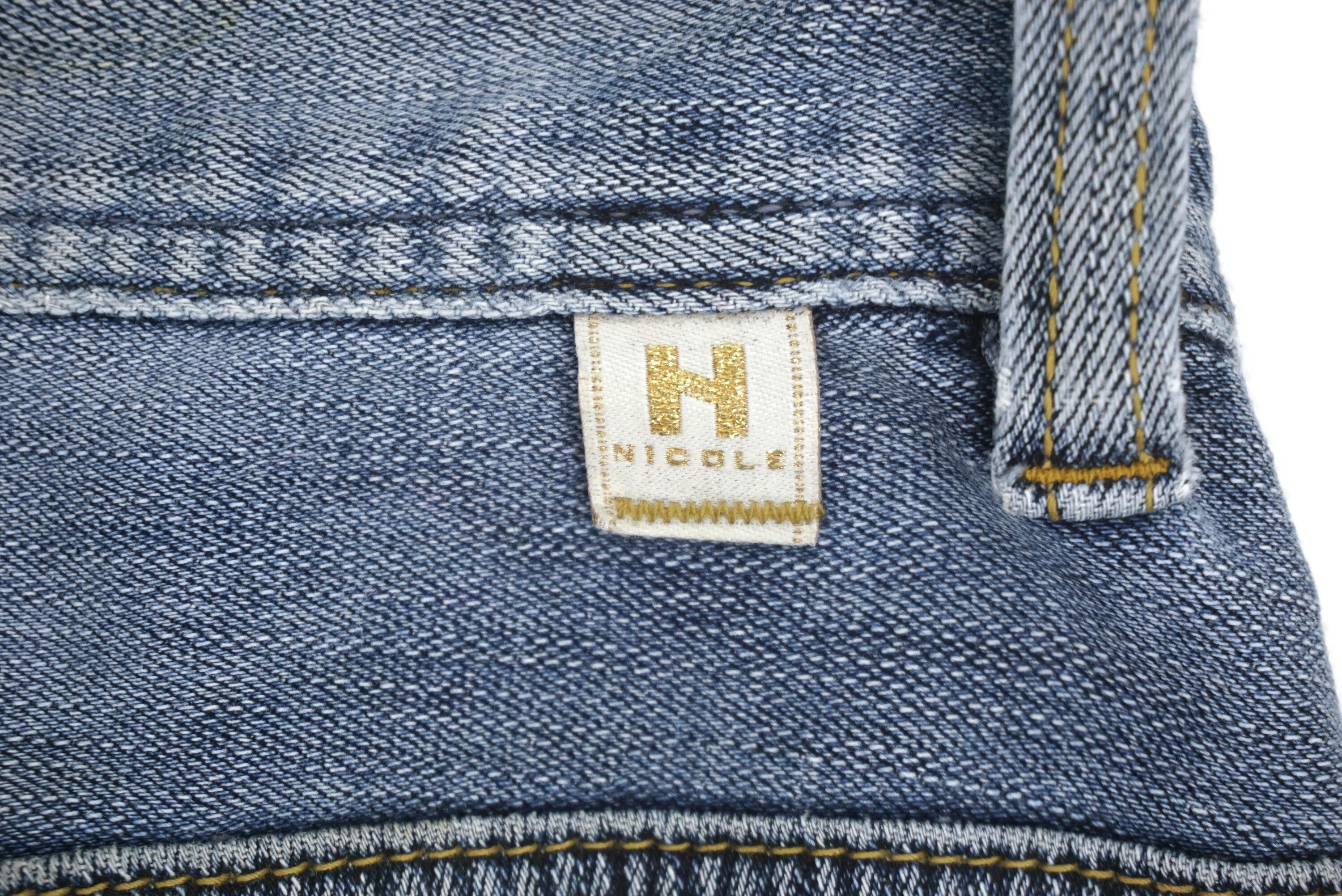 Japanese Brand Nicole Jeans fit W31xL30 Low-Rise Zipper Pocket Denim Size US 30 / EU 46 - 11 Thumbnail