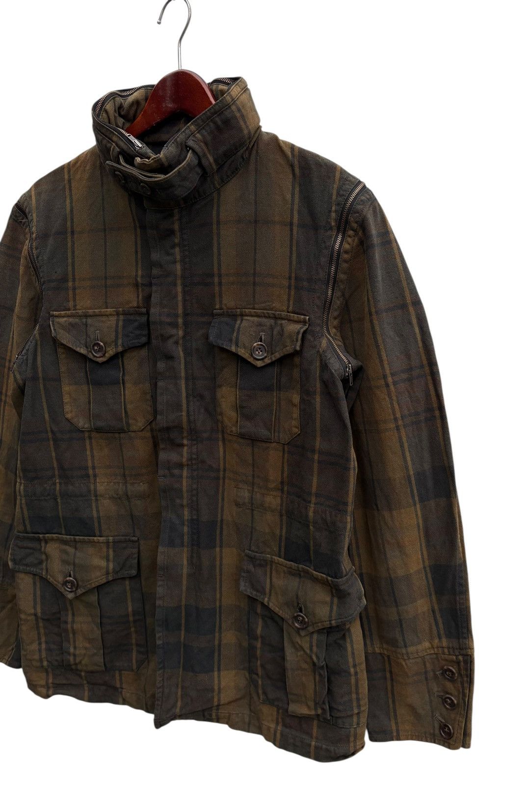 PPFM Ppfm Detachable Tartan Bondage Jacket Size US S / EU 44-46 / 1 - 7 Thumbnail