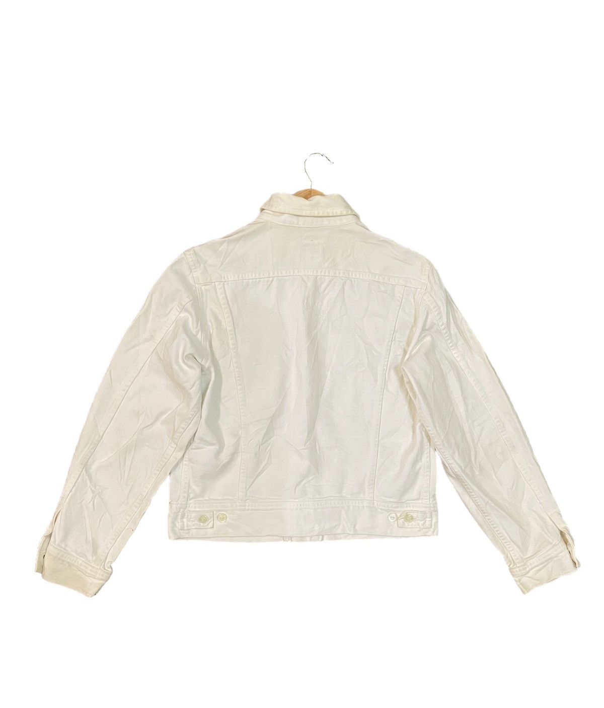 Lee Vintage Lee White Denim Jacket Size US S / EU 44-46 / 1 - 2 Thumbnail
