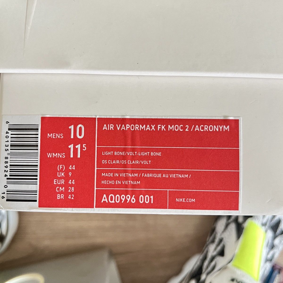 Acronym × Nike Nike | ACRONYM | VaporMax Moc 2 Size US 10 / EU 43 - 8 Thumbnail