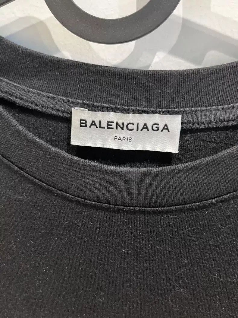 Balenciaga Balenciaga Black and Red Wheat Logo Short Sleeve T-Shirt Size US XS / EU 42 / 0 - 2 Thumbnail