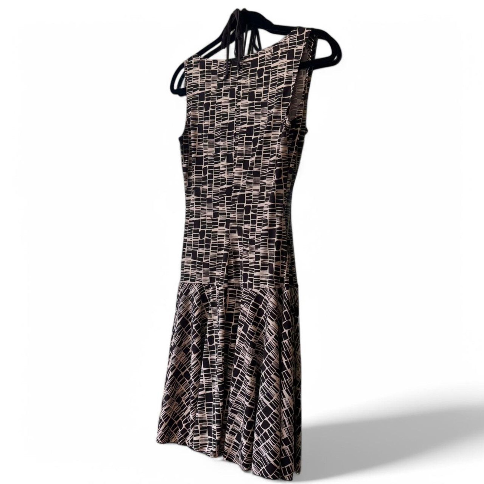 Vintage Vintage IN San Francisco Brown Layered Halter Dress Small Size S / US 4 / IT 40 - 6 Thumbnail