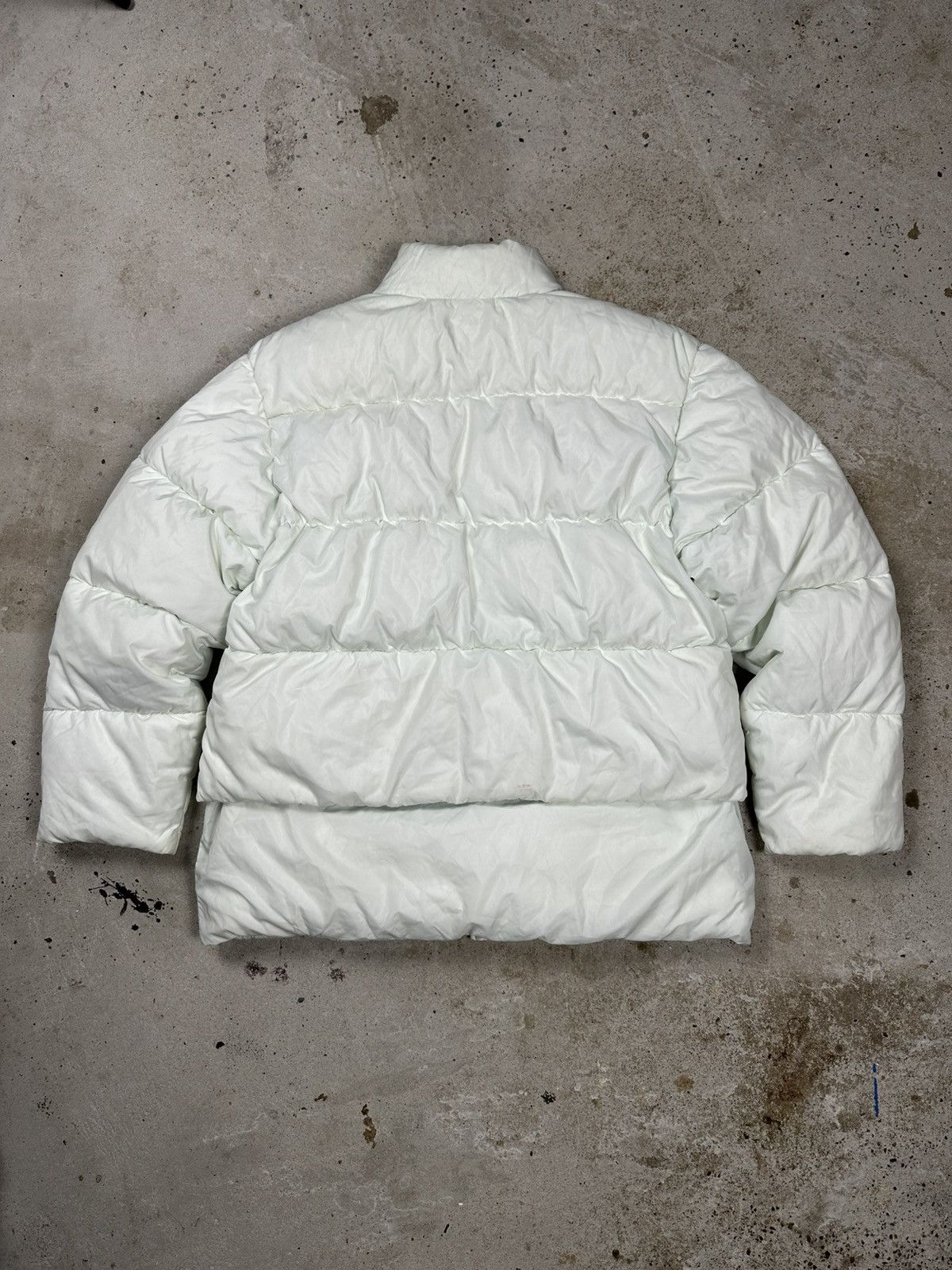 Nike × Vintage Vintage Y2K Nike Puffer Down Jacket Swoosh Bomber Rare 90s Size US M / EU 48-50 / 2 - 2 Thumbnail