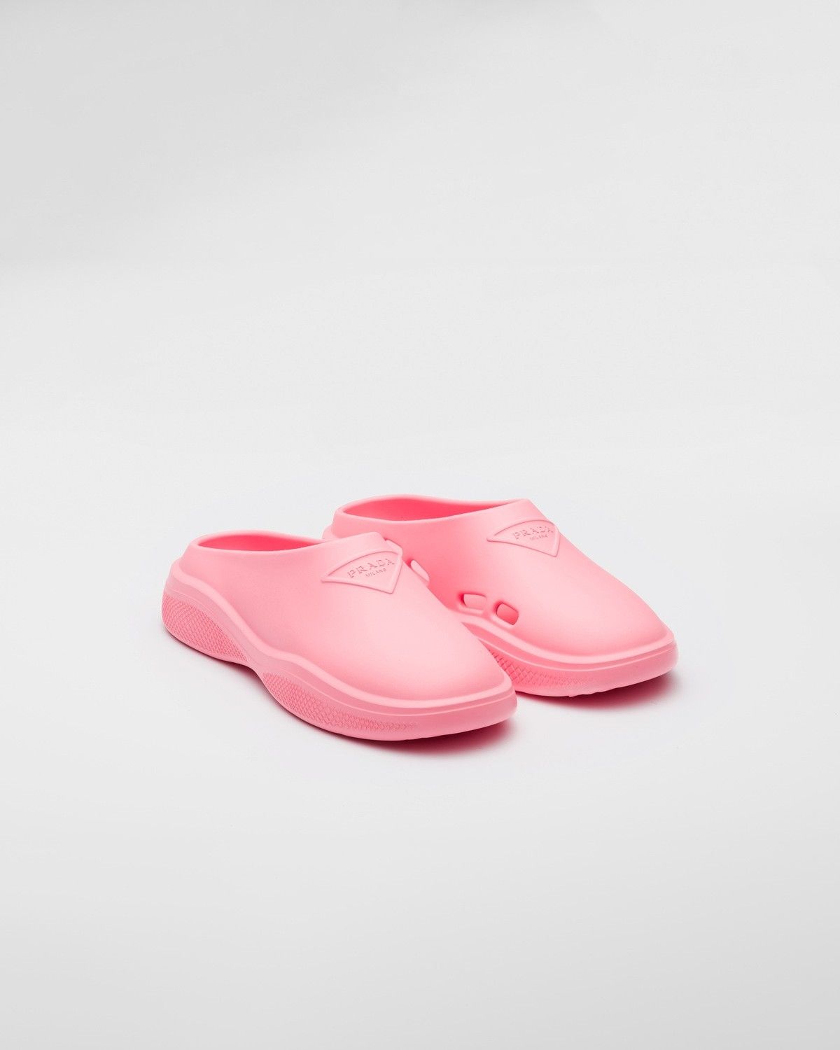 foam rubber mules pink