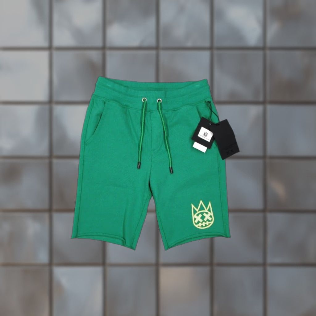 Cult Of Individuality Cult Of Individuality Mens Small Kelly Green Fleece Sweat Shorts 622AC-SH27D Size US 29 - 1 Thumbnail