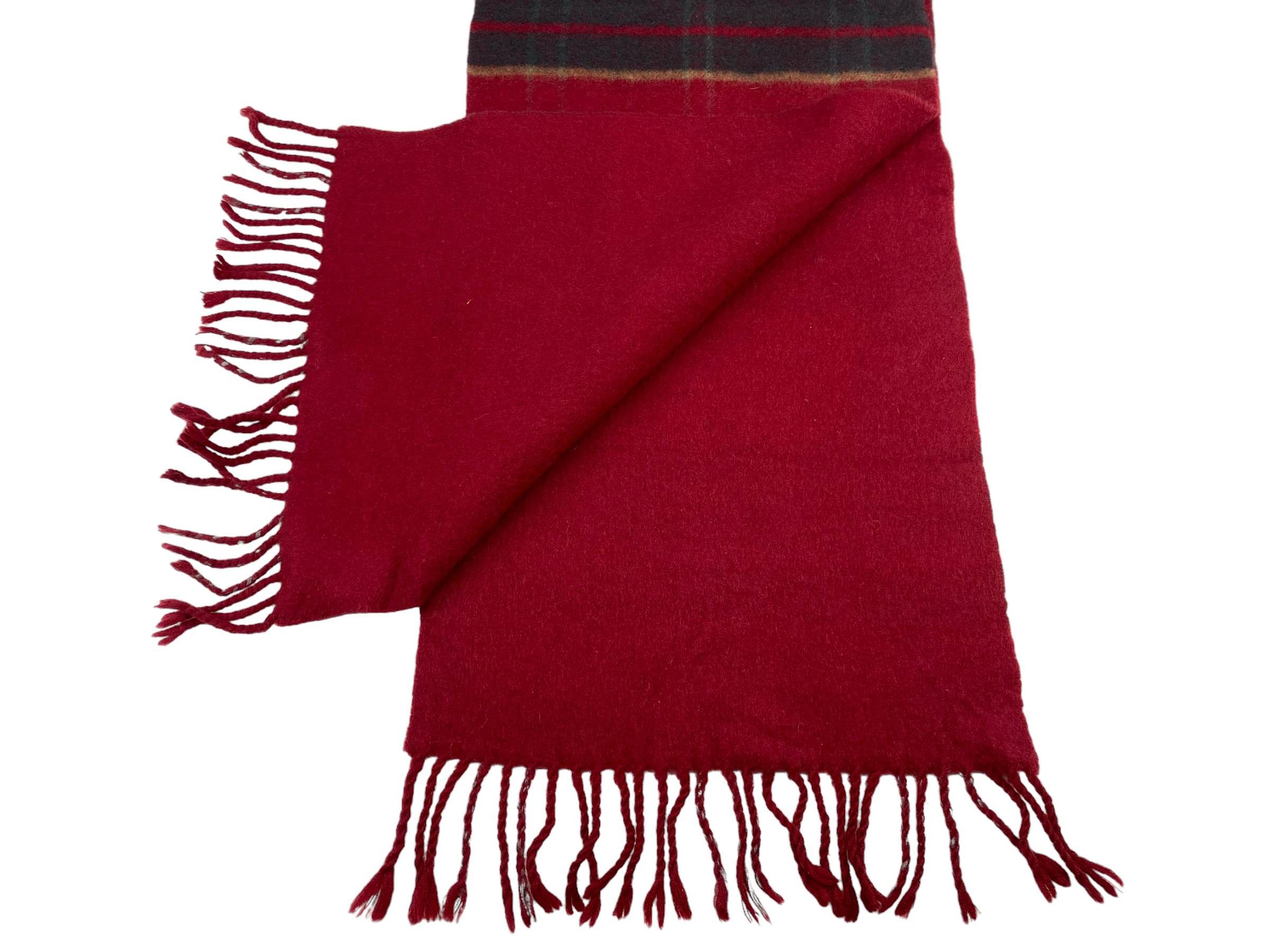 DAKS Daks Vintage Wool Scarf - Striped - Made in England 90s Size ONE SIZE - 9 Thumbnail