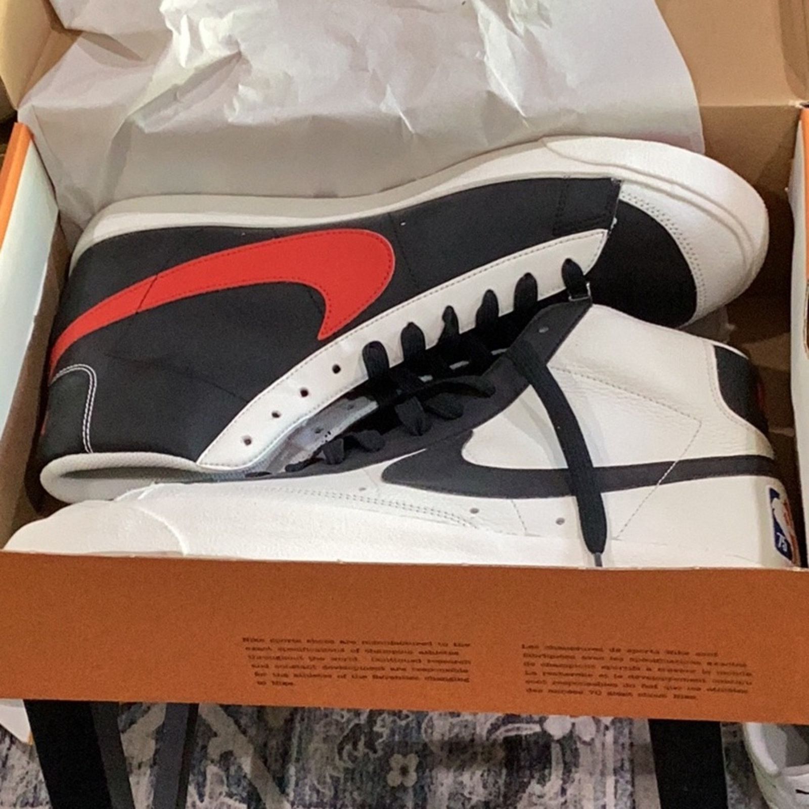 Nike NIKE - NBA x Blazer Mid '77 EMB '75th -Trail Blazers' SZ 14 Size US 14 / EU 47 - 12 Thumbnail