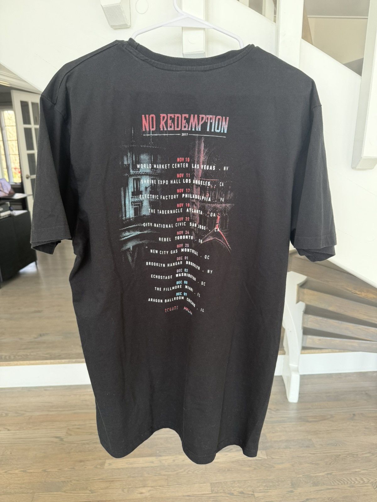 Band Tees Tchami x Malaa 2017 No Redemption Tour Tee XL Size US XL / EU 56 / 4 - 2 Thumbnail