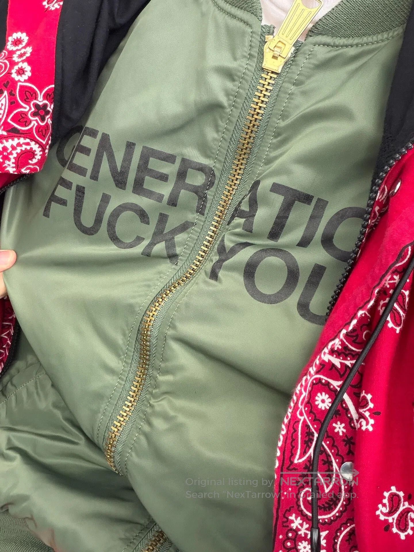 Supreme Supreme Undercover Reversible Bomber Jacket. Size US L / EU 52-54 / 3 - 6 Thumbnail