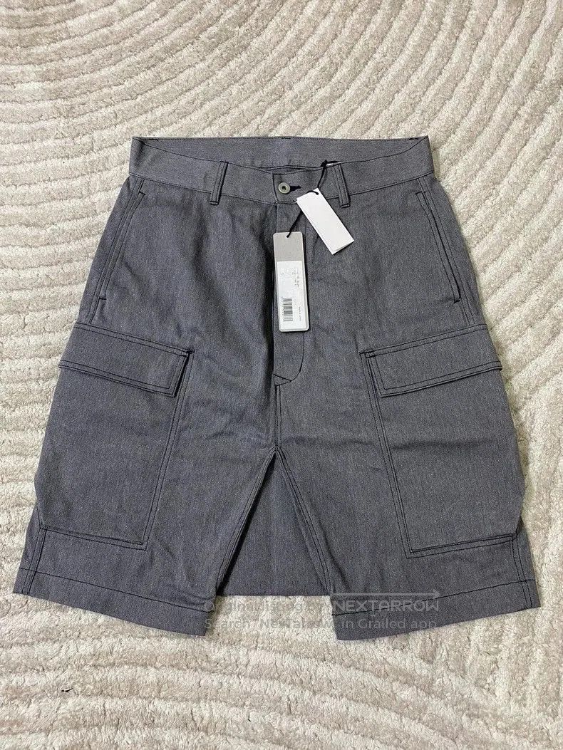 Rick Owens Rick Owens Gray Cargo Shorts. Size US 31 - 1 Thumbnail