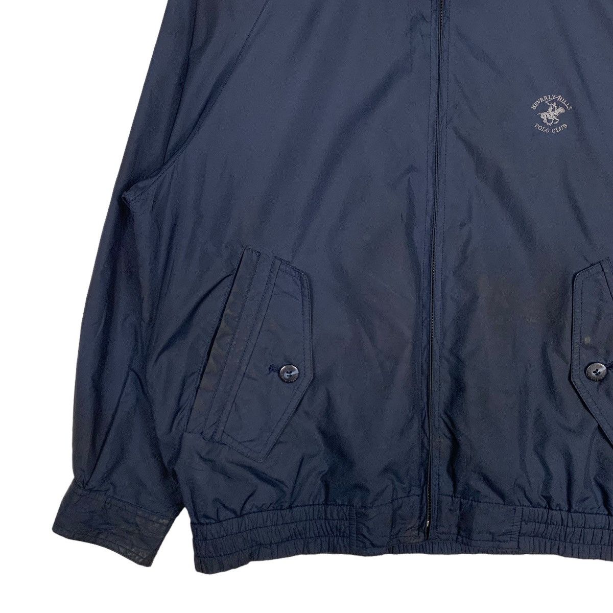 Japanese Brand POLO CLUB Blue Casual Bomber Jacket #1027-C46 Size US L / EU 52-54 / 3 - 3 Thumbnail