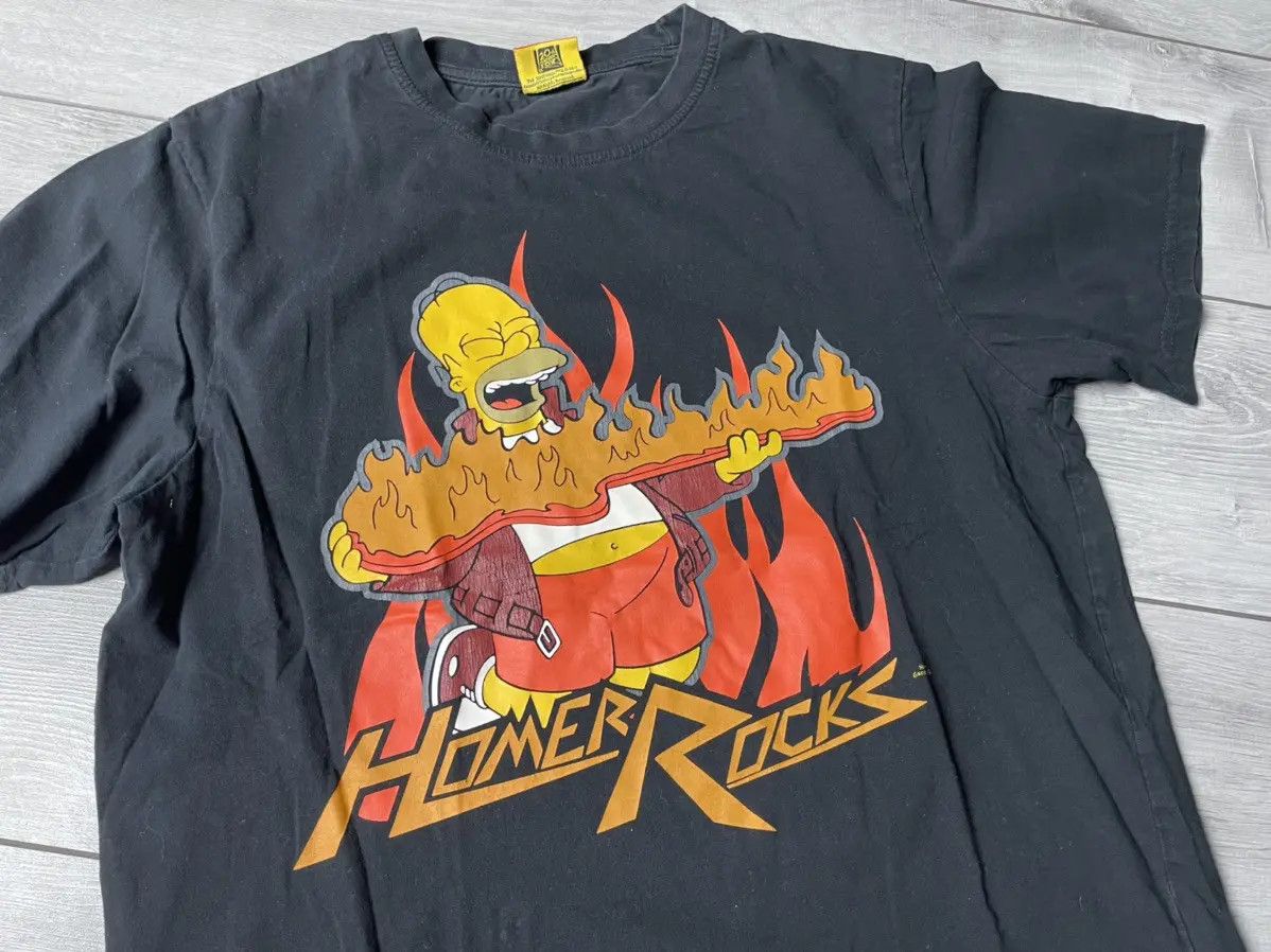 Anime The Simpsons T-shirt homer rock anima movie size Medium Size US M / EU 48-50 / 2 - 3 Thumbnail