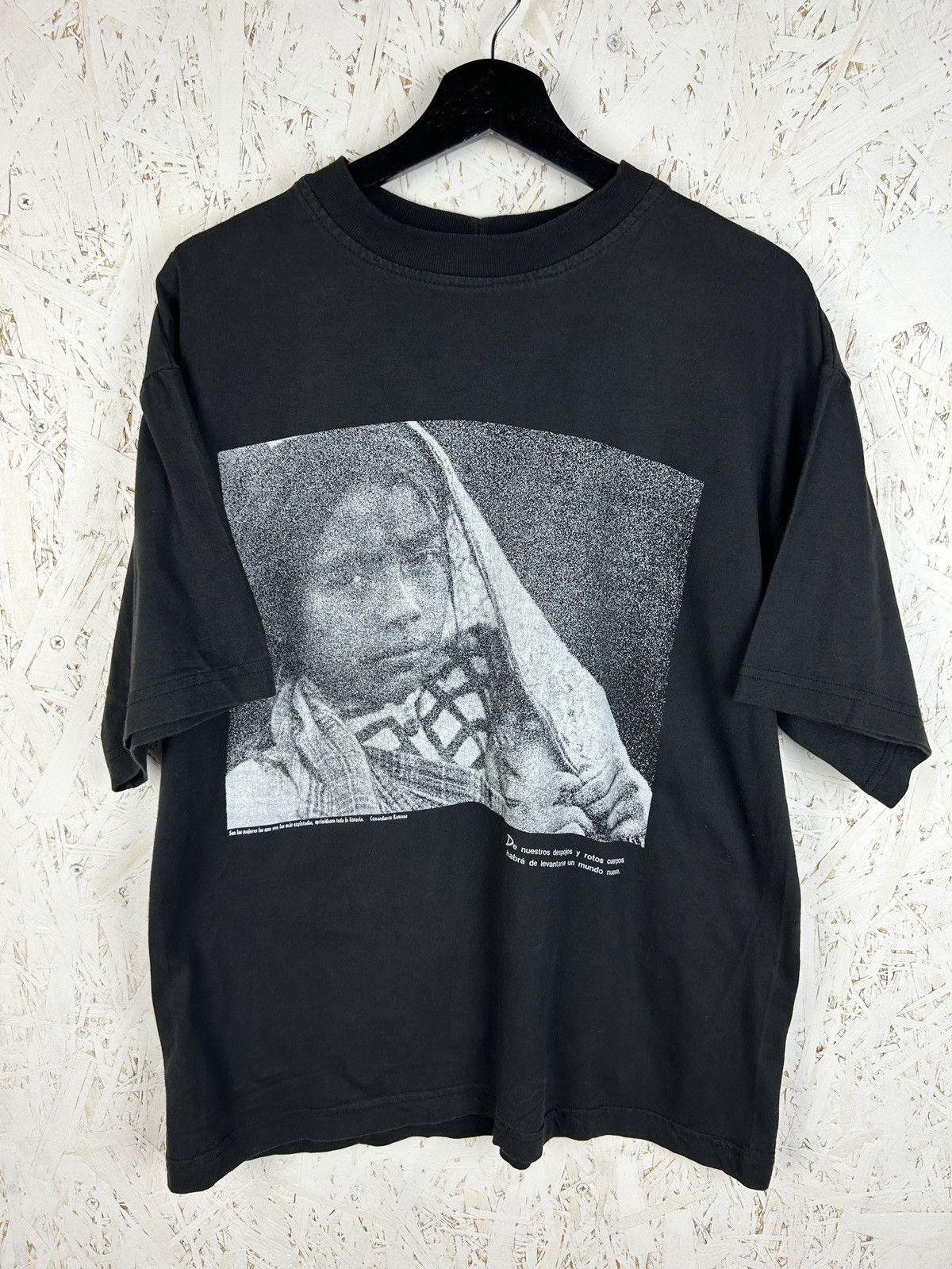 Vintage 90s EZLN Subcomandante Marcos Zapatista Liberation Army Tee Size US M / EU 48-50 / 2 - 5 Thumbnail