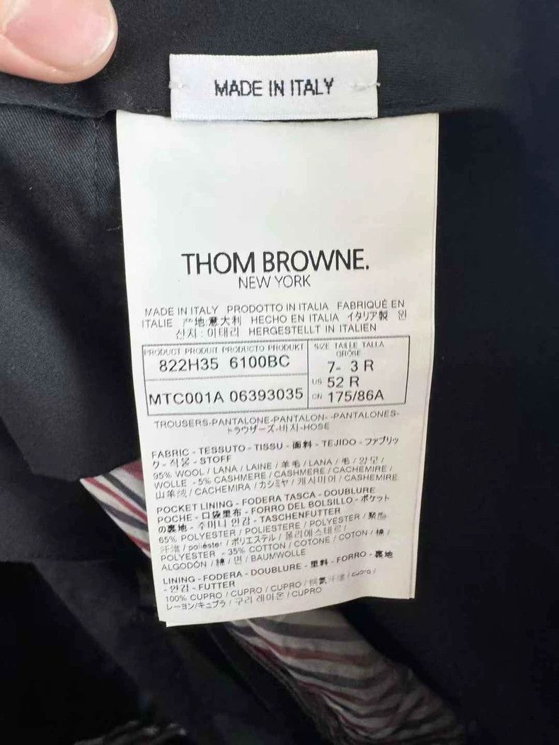 Thom Browne Thom Browne size3 Gray wool suit trousers Size US 26 / EU 42 - 5 Thumbnail