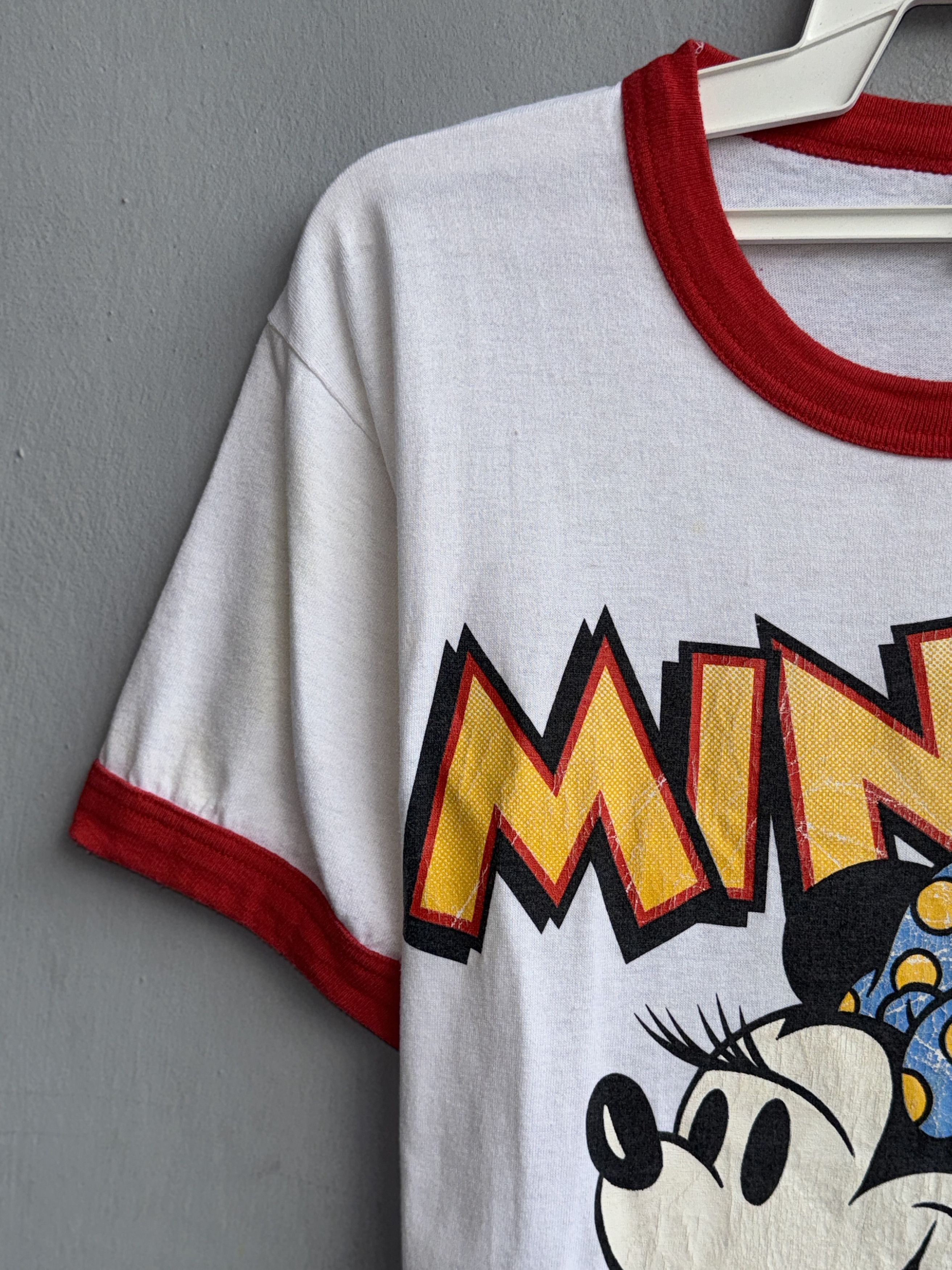 Velva Sheen Vintage Velva Sheen Disney Minnie Mouse Ringer T-Shirt Size US M / EU 48-50 / 2 - 5 Thumbnail