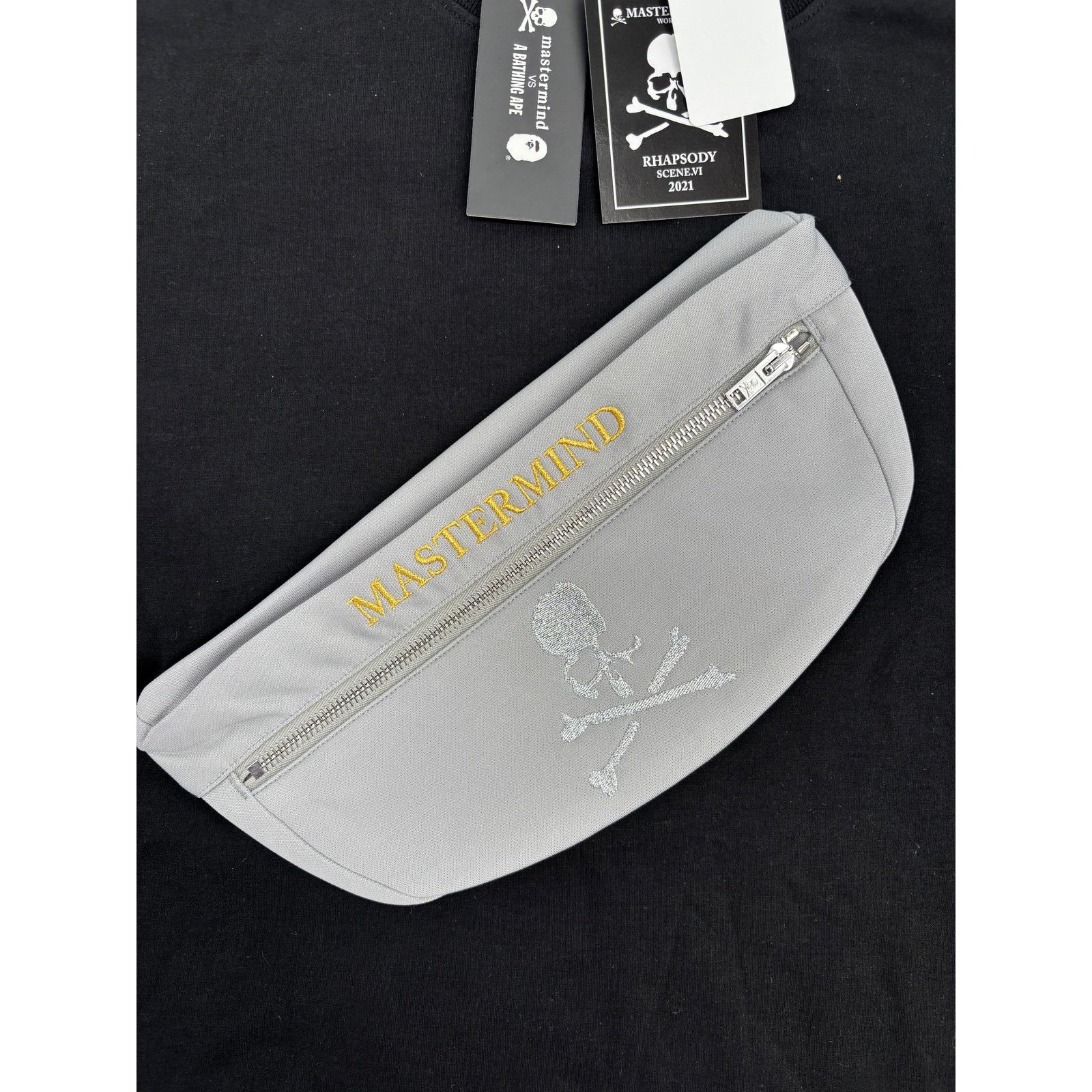 Mastermind Japan Mastermind World Pouch Bag Black T-Shirt Size Small Size US S / EU 44-46 / 1 - 2 Thumbnail