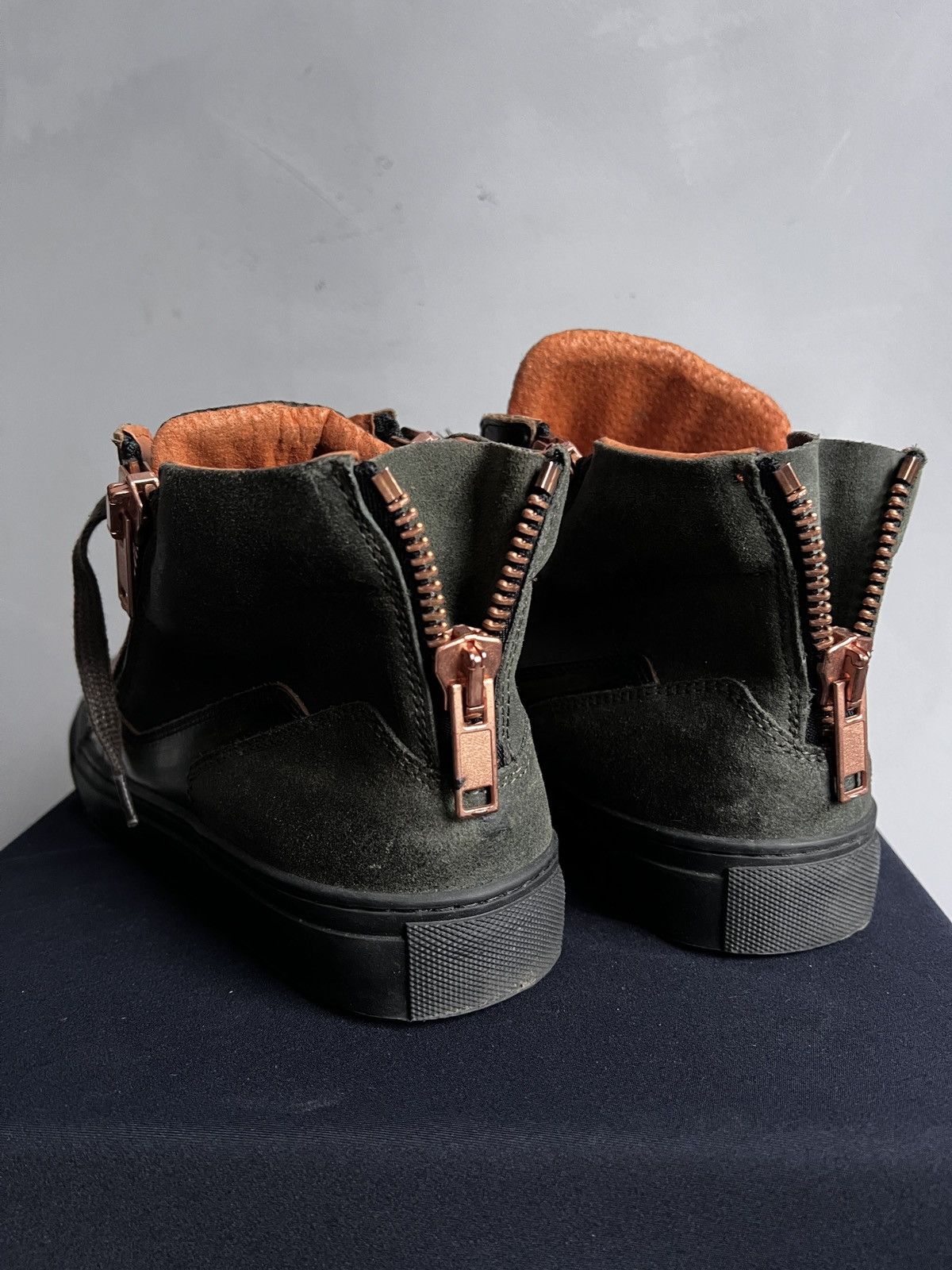 Giuseppe Zanotti Giuseppe Zanotti style high sneakers double zipper y2k Size US 7 / EU 40 - 6 Thumbnail