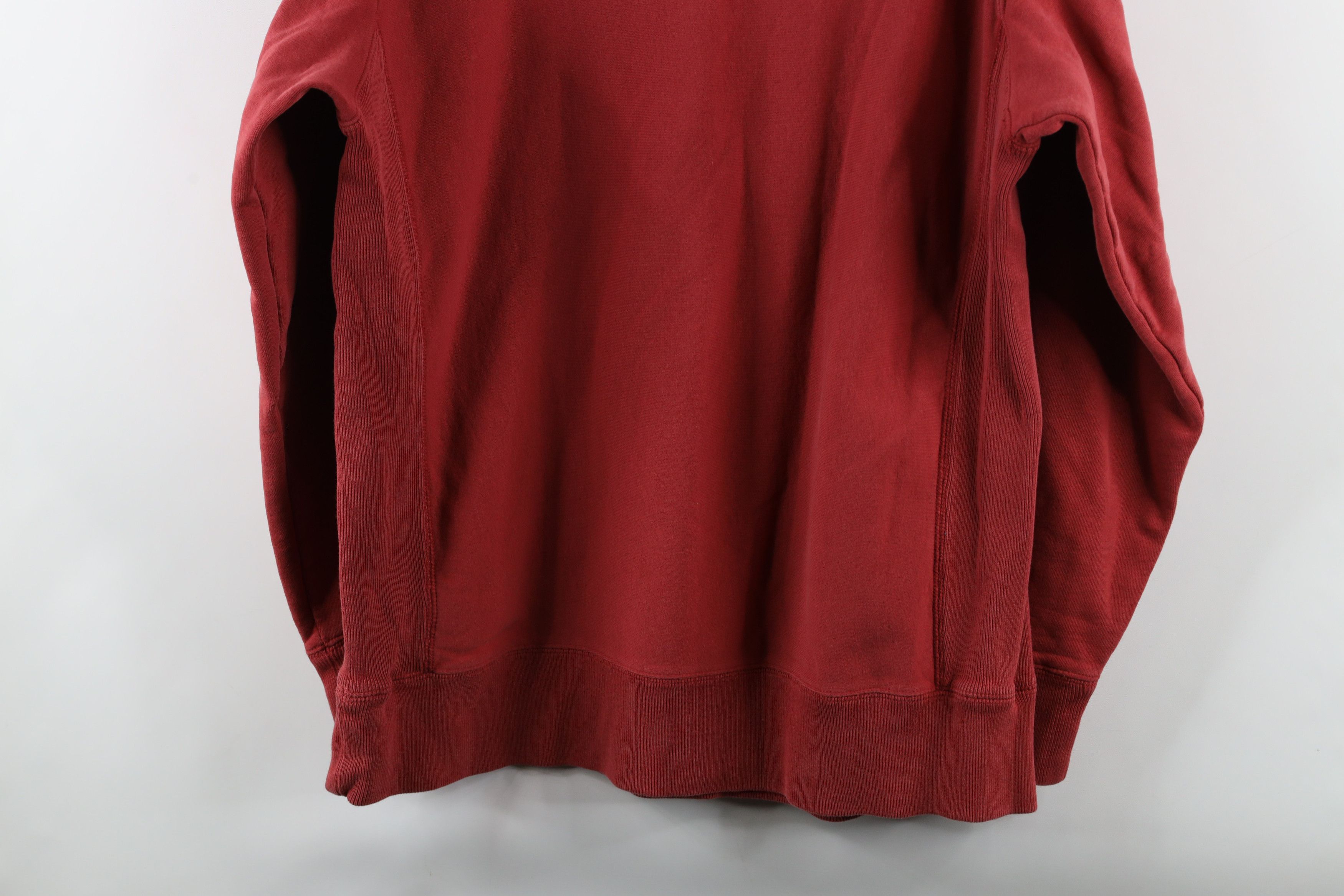 Eddie Bauer × Vintage Vintage Eddie Bauer Spell Out Block Letter Sweatshirt Red Size US L / EU 52-54 / 3 - 12 Thumbnail