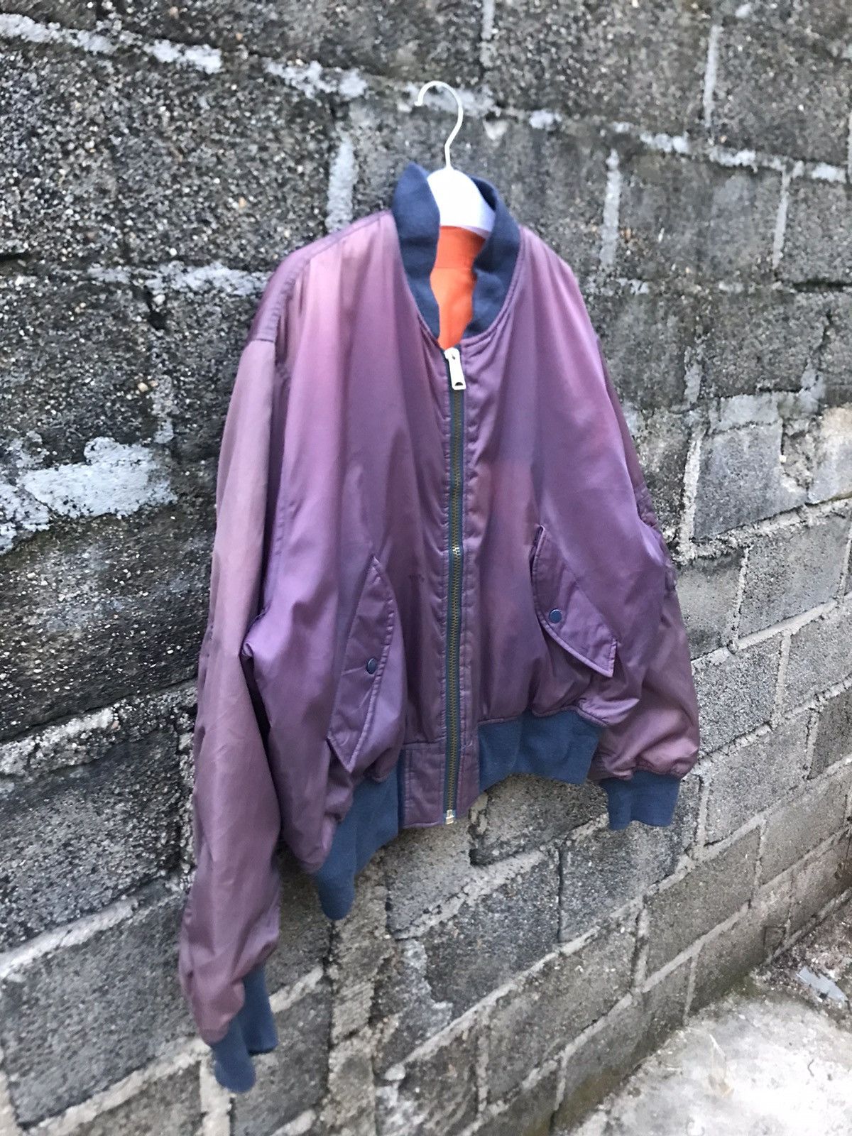 Japanese Brand × Vintage ⚡️Vintage Gavial Distressed Bomber Jacket Size US L / EU 52-54 / 3 - 2 Thumbnail