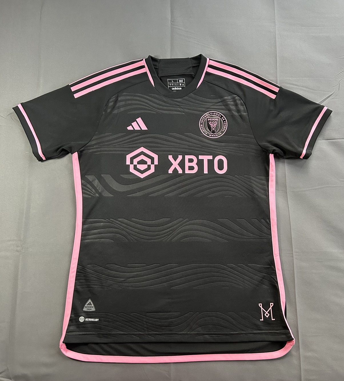 Adidas Adidas Inter Miami 2023 Away Player Version Jersey Size US L / EU 52-54 / 3 - 1 Thumbnail
