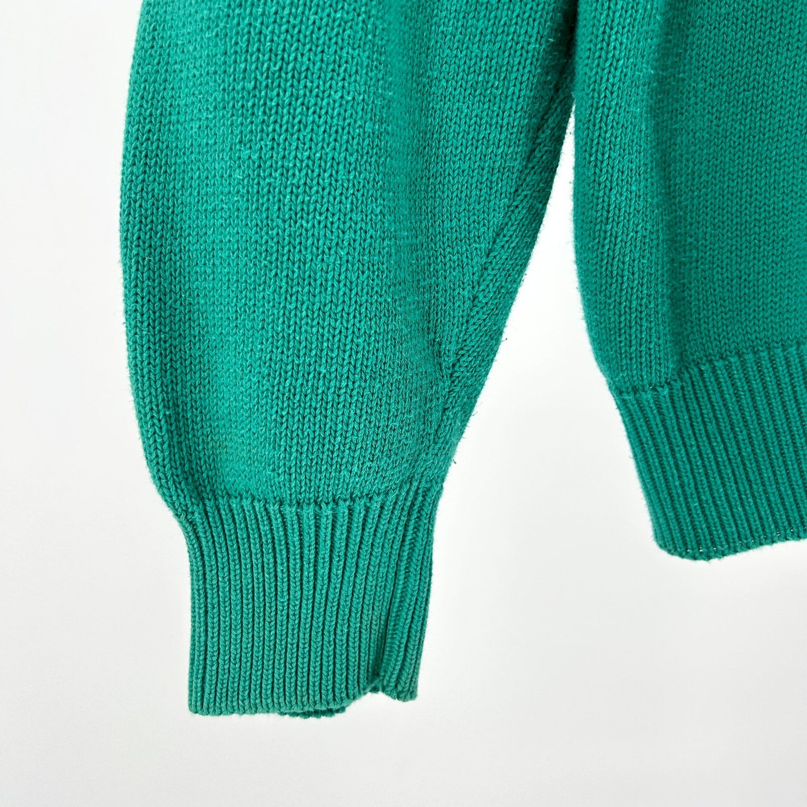 Vintage 80s LaMode Green 100% Cotton Golf Tournament Sweater Size US L / EU 52-54 / 3 - 4 Thumbnail