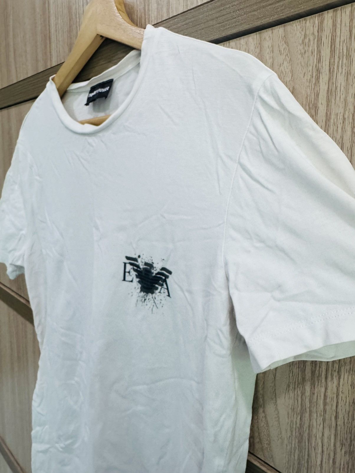 Emporio Armani Emporio Armani Simple Logo Tee Size US M / EU 48-50 / 2 - 3 Thumbnail